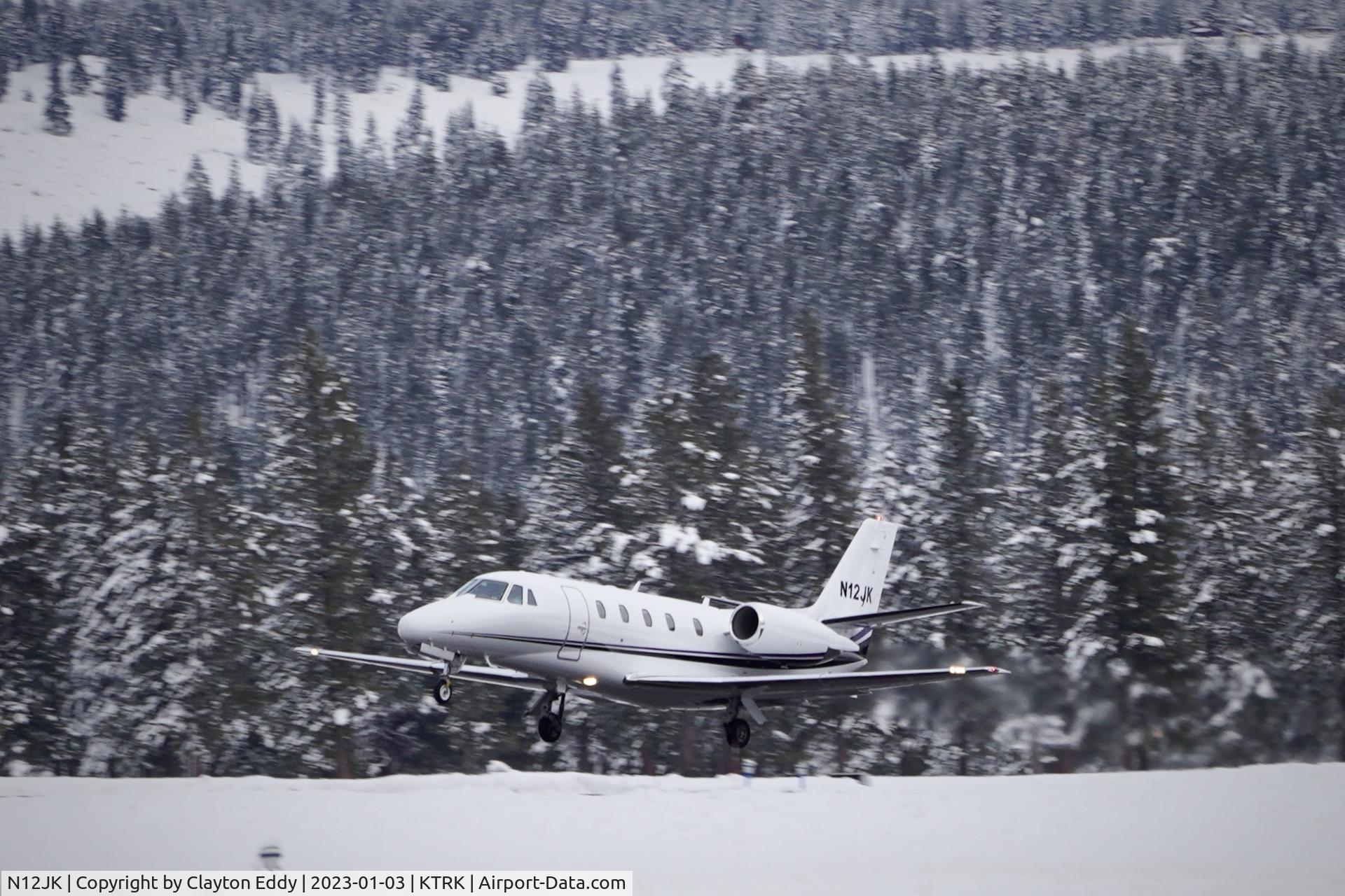 N12JK, 2006 Cessna 560XL Citation C/N 560-5618, Truckee Tahoe Airport in California 2023.