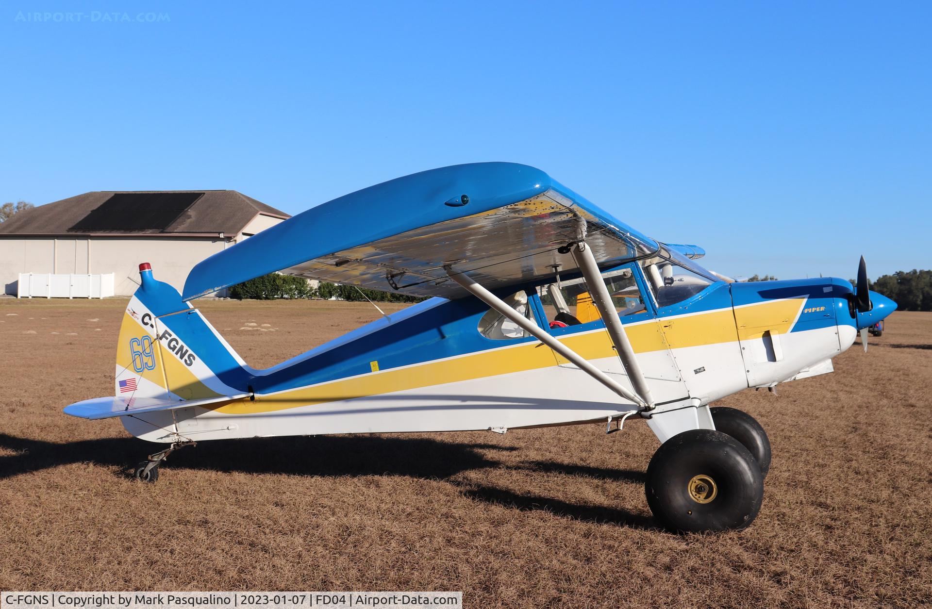 C-FGNS, 1950 Piper PA-16S Clipper C/N 16 715, Piper PA-16