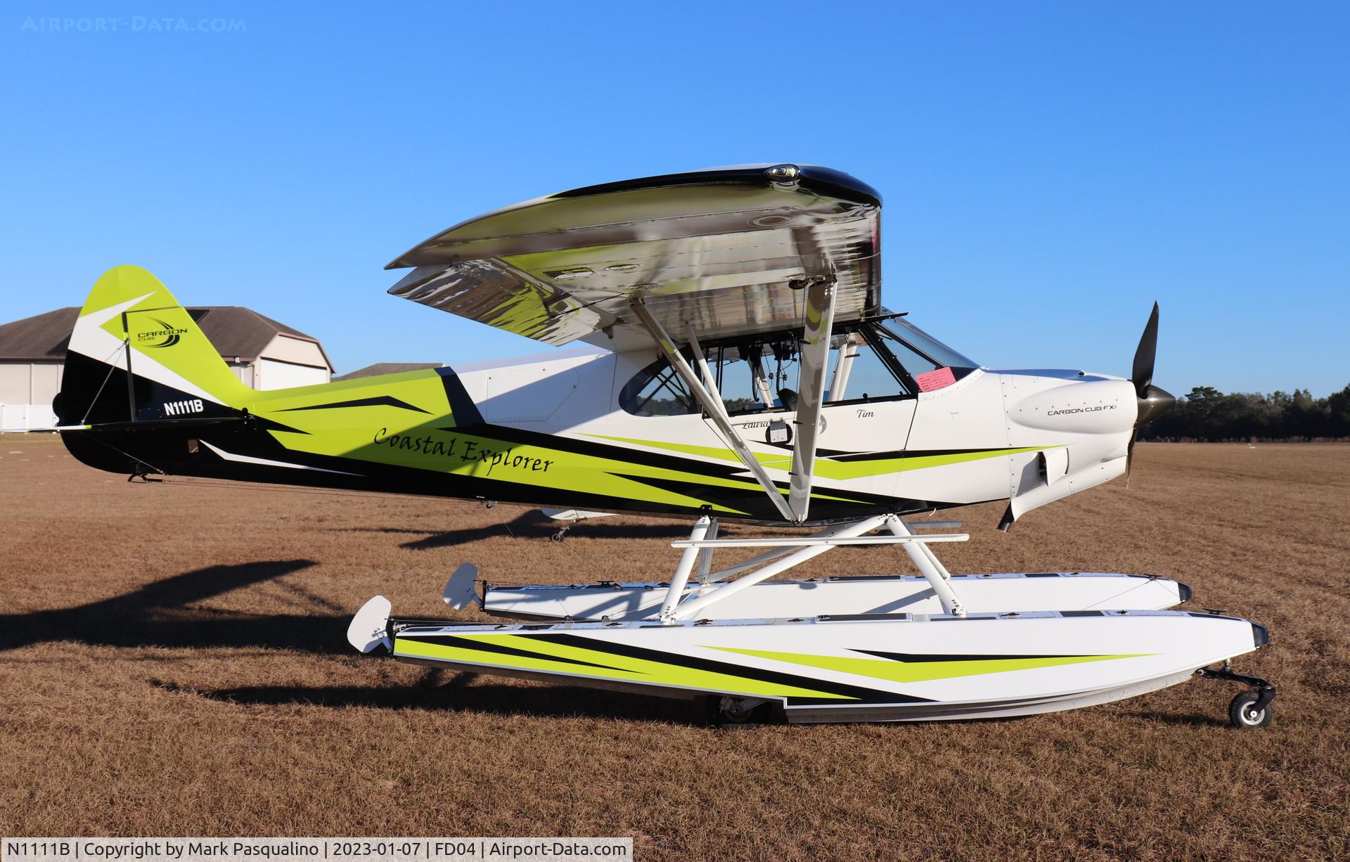 N1111B, 2022 Cub  Crafters CCX-1865 C/N CCX-1865-0035, Cub Crafters CCX-1865