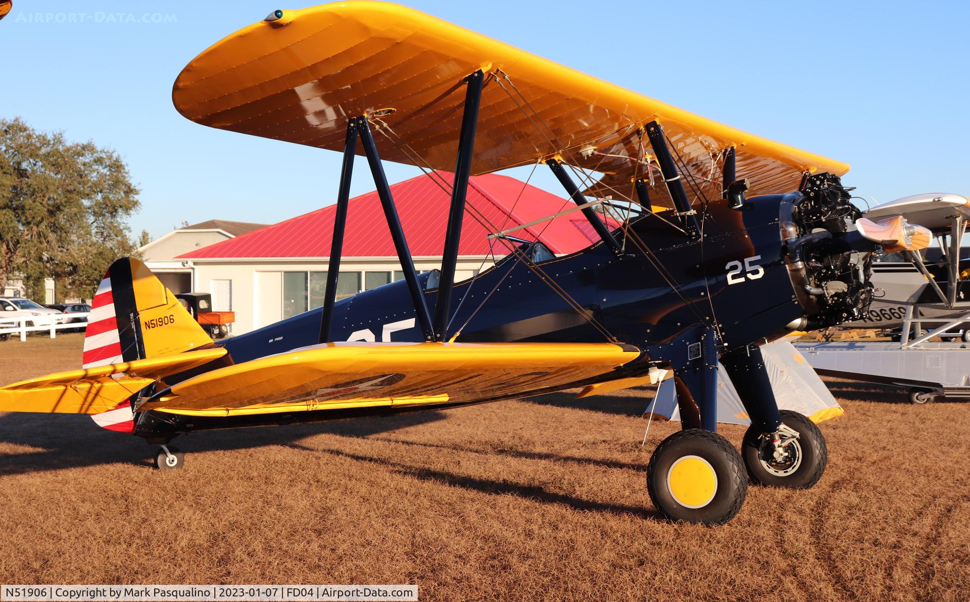 N51906, 1941 Boeing A75N1(PT17) C/N 75-2517, Stearman