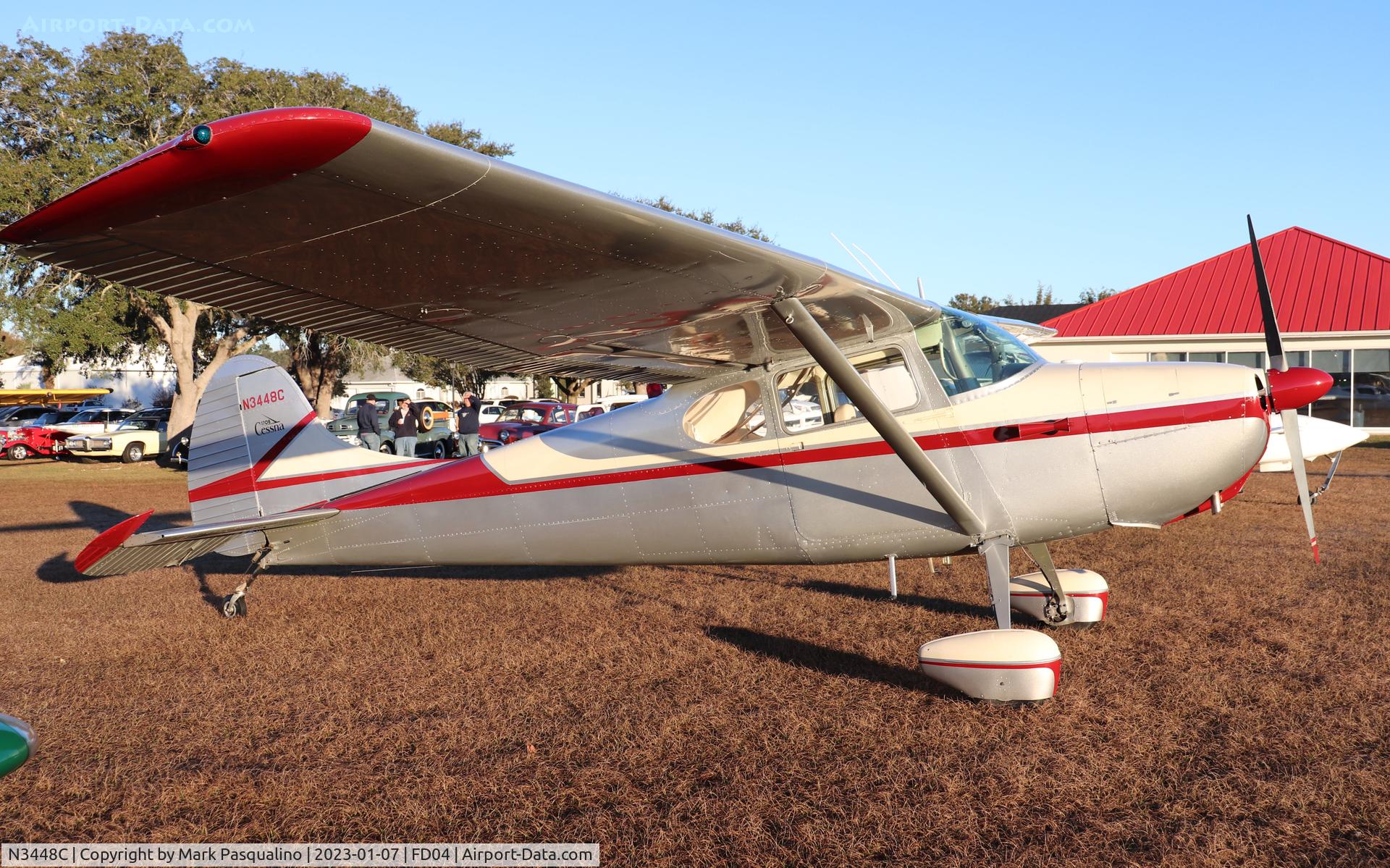 N3448C, 1954 Cessna 170B C/N 26491, Cessna 170B