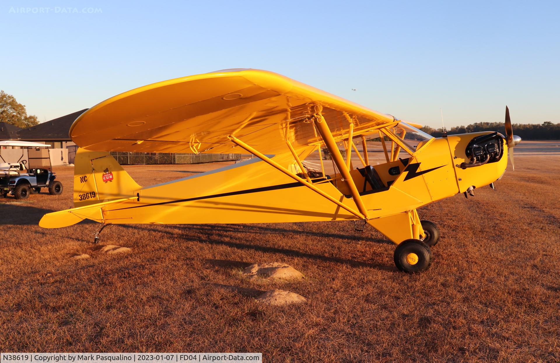N38619, 1941 Piper J3C-65 Cub C/N 7160, Piper J3C-65