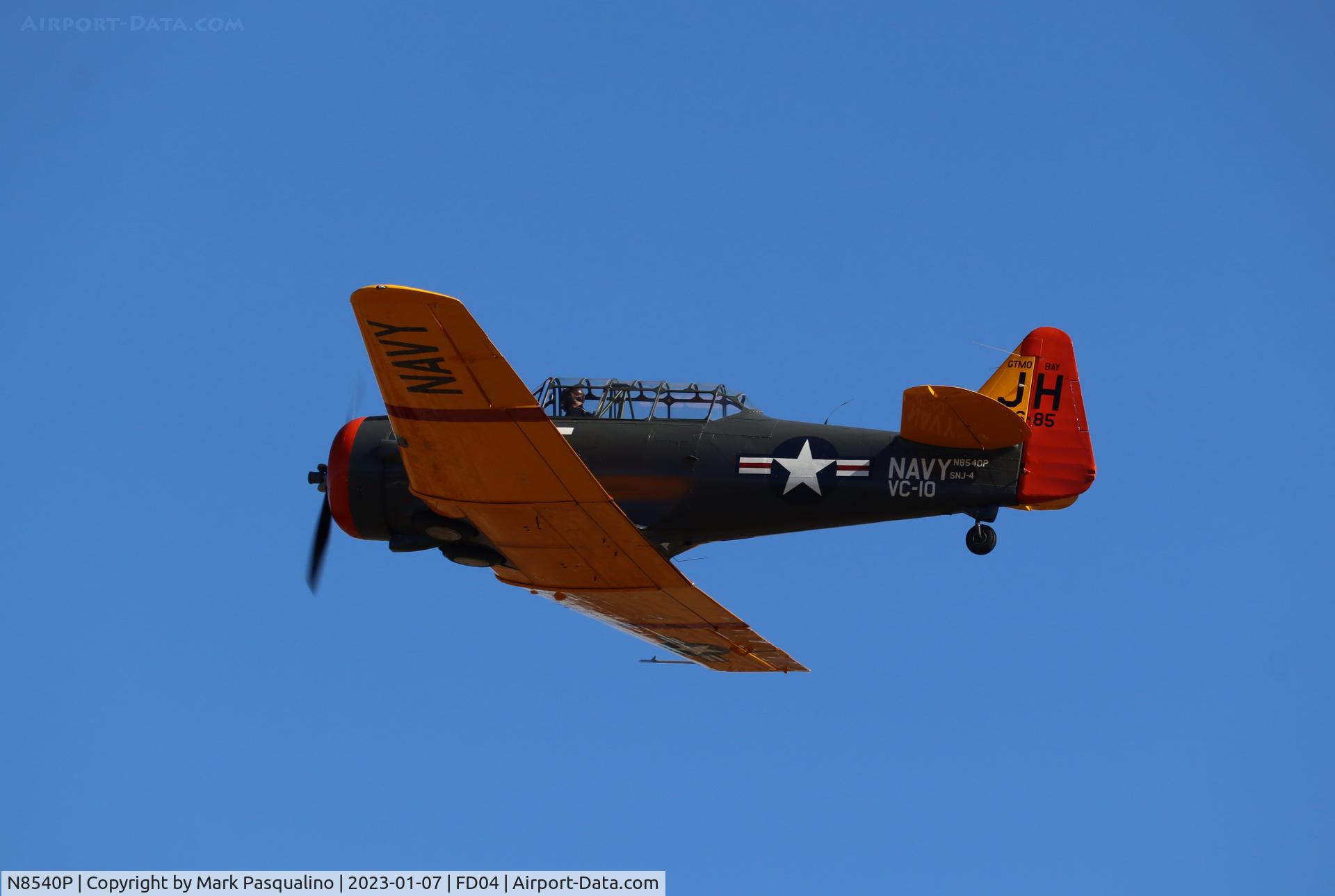 N8540P, 1942 North American AT-6D Texan C/N 42-81646-1, North American AT-6D