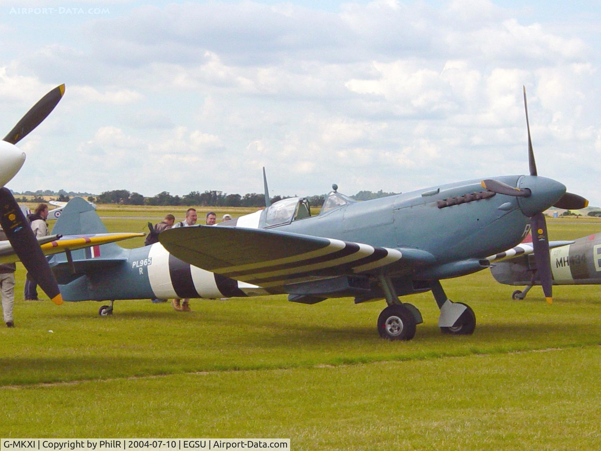 G-MKXI, 1944 Supermarine 365 Spitfire PR.XI C/N 6S/504719, G-MKXI 1944 VS Spitfire PRXI Duxford