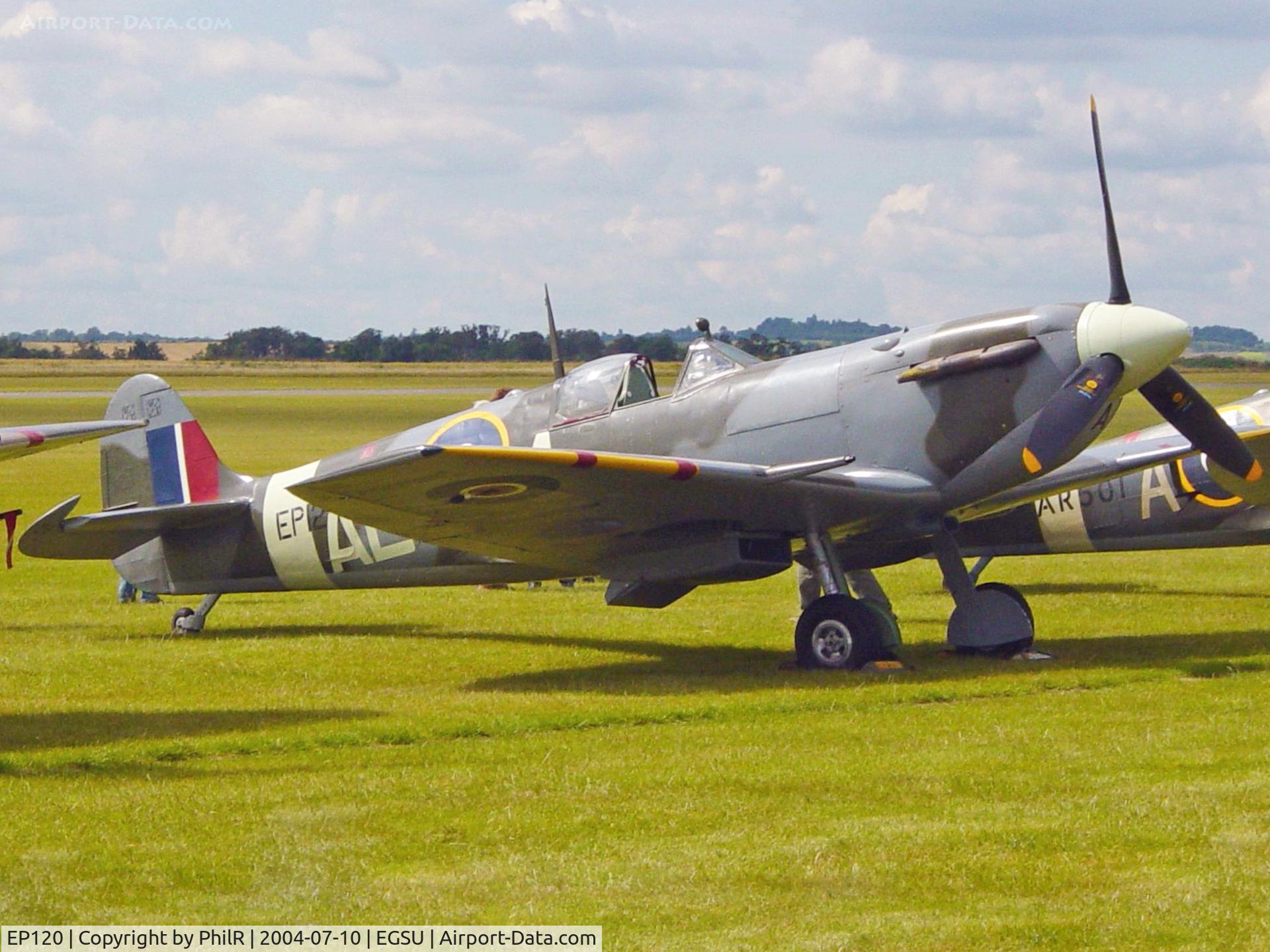 EP120, 1942 Supermarine 349 Spitfire LF.Vb C/N CBAF.2403, EP120 1942 VS Spitfire Vb Duxford