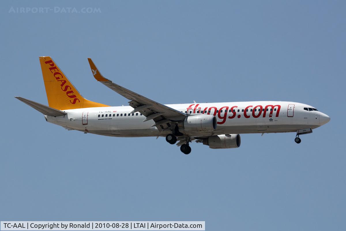 TC-AAL, 2009 Boeing 737-82R C/N 35984, at ayt