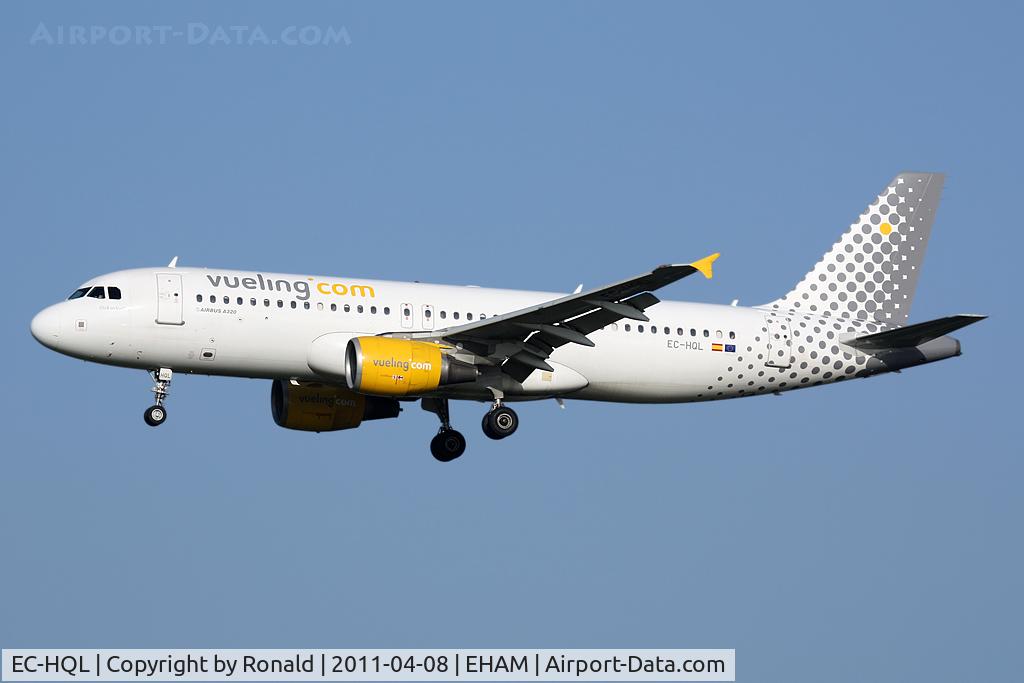 EC-HQL, 2001 Airbus A320-214 C/N 1461, at spl