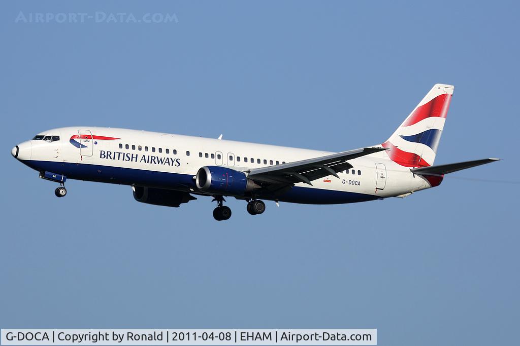 G-DOCA, 1991 Boeing 737-436 C/N 25267, at spl