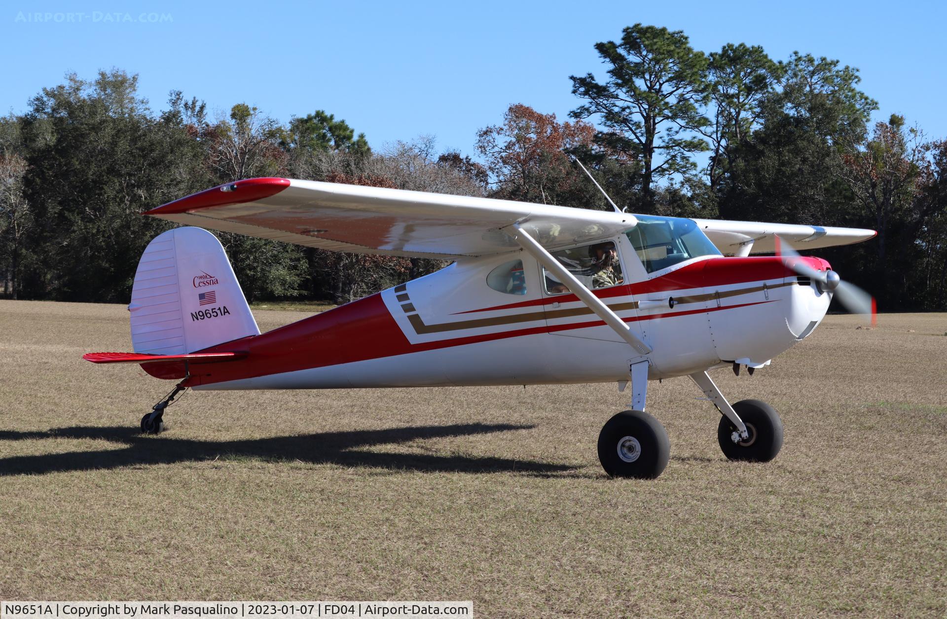 N9651A, 1950 Cessna 140A C/N 15481, Cessna 140A