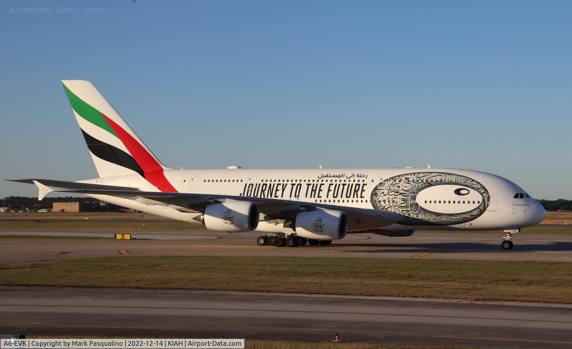 A6-EVK, 2019 Airbus A380-842 C/N 260, Airbus A380-842