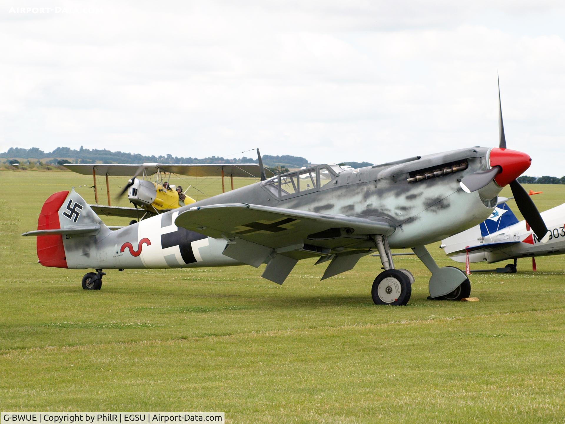G-BWUE, 1949 Hispano HA-1112-M1L Buchon C/N 172, G-BWUE 1949 HA-1112-M1L Buchon C.4K-102 Flying Legends Duxford
