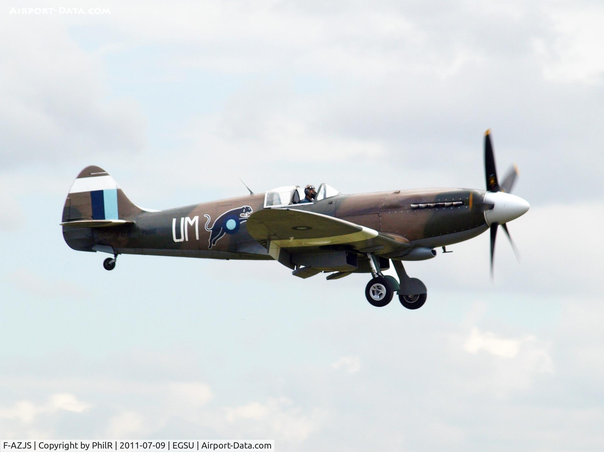 F-AZJS, 1944 Supermarine 389 Spitfire PR.XIX C/N 6S/585110, PS890 (F-AZJS) 1944 VS Spitfire PRXIX Flying Legends Duxford