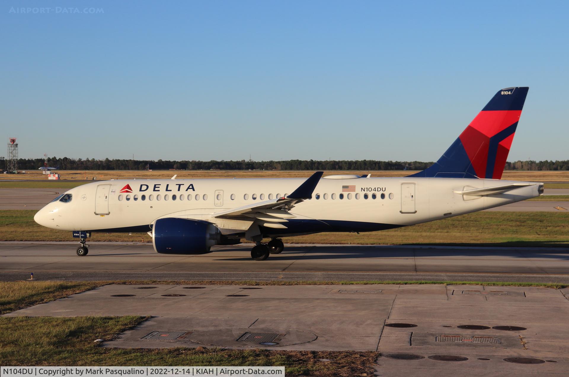 N104DU, 2018 Airbus A220-171 C/N 50023, Airbus A220-171