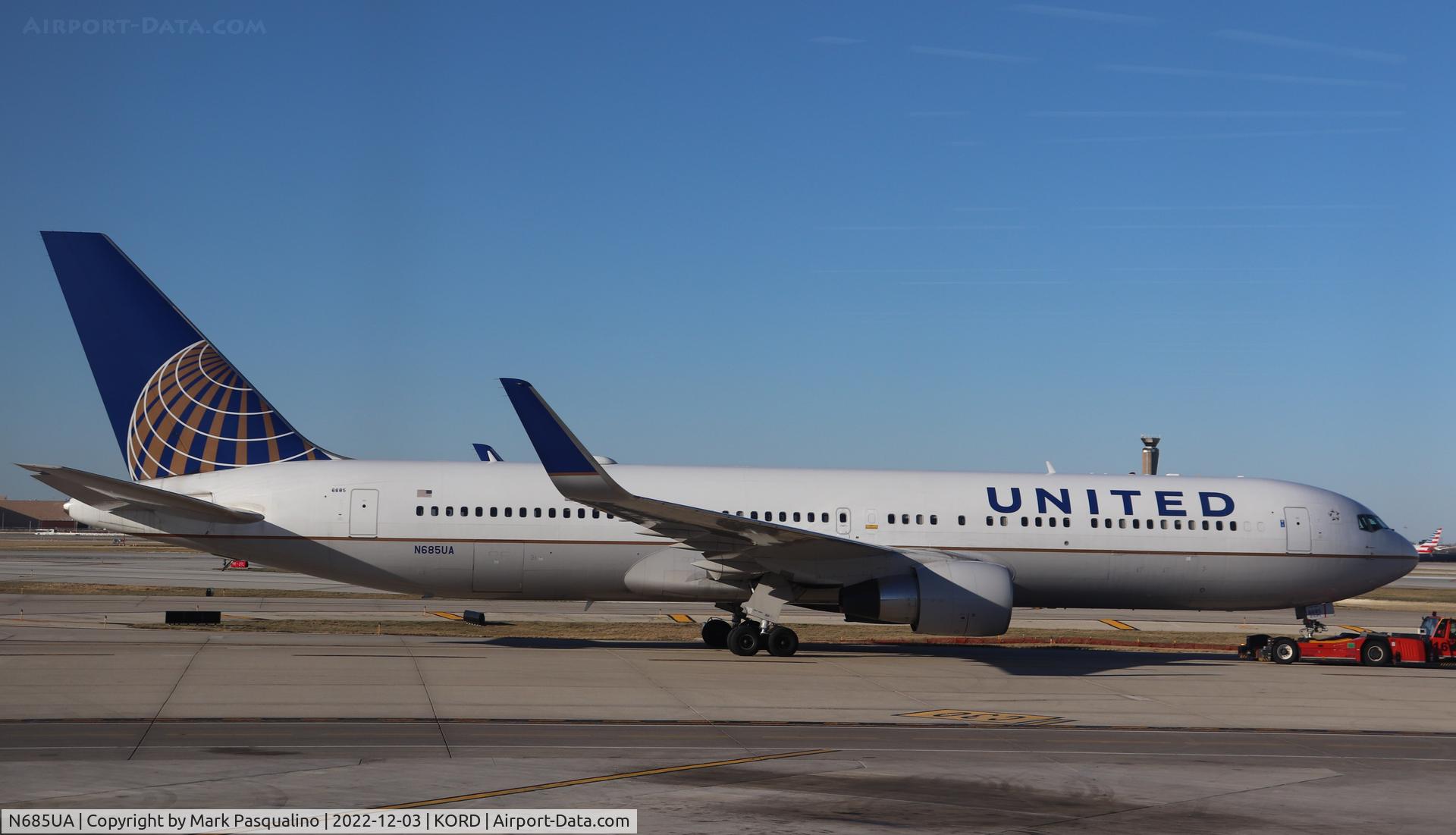 N685UA, 2002 Boeing 767-3CB C/N 33467, Boeing 767-3CB