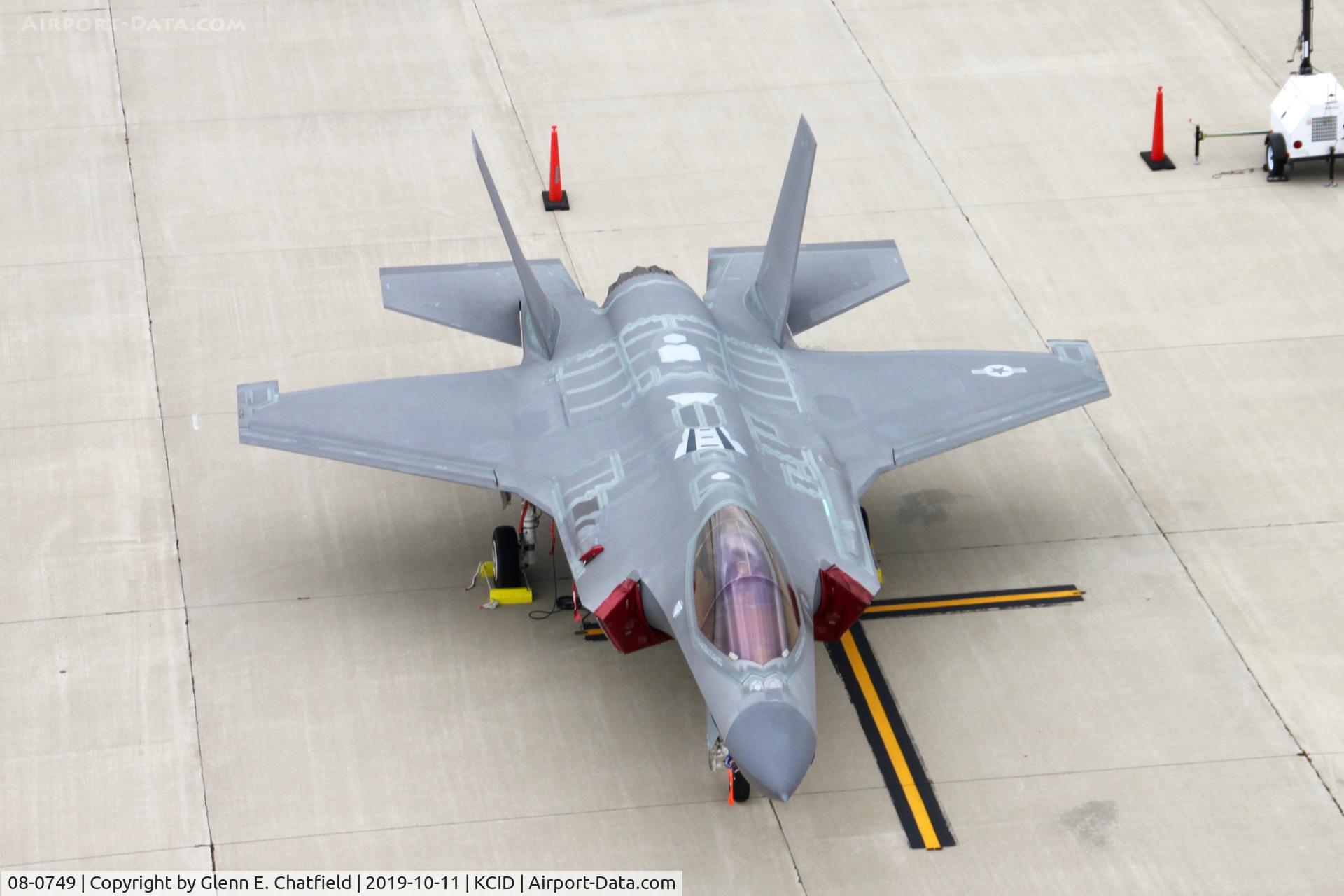 08-0749, 2011 Lockheed Martin F-35A Lightning II C/N AF-11, Photographed from the control tower