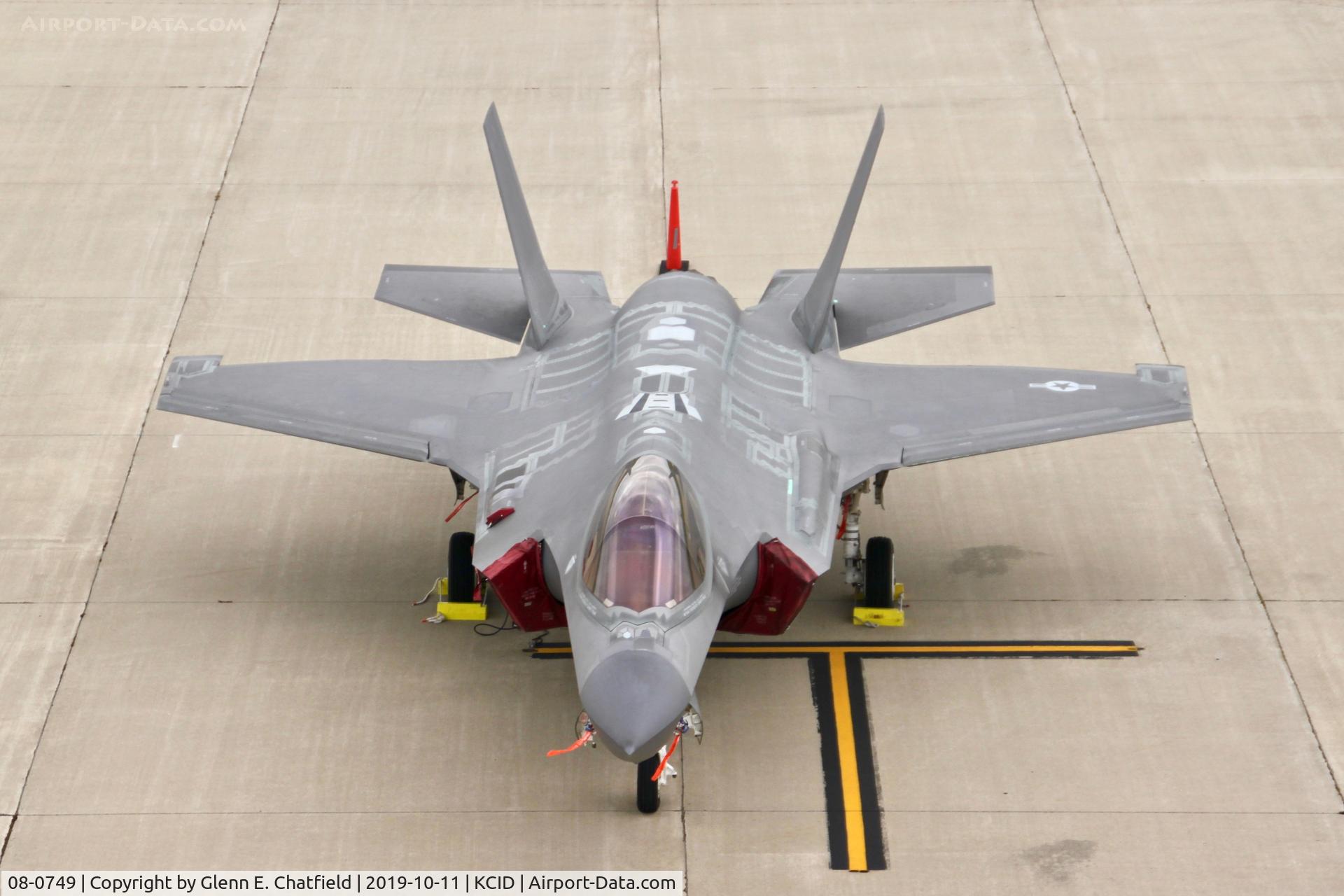 08-0749, 2011 Lockheed Martin F-35A Lightning II C/N AF-11, Photographed from the control tower
