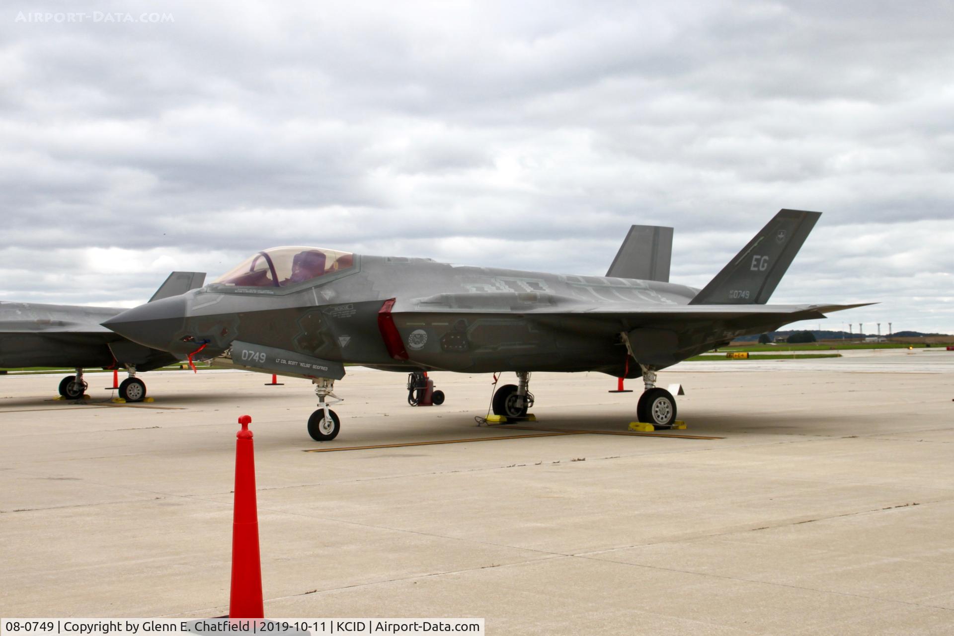 08-0749, 2011 Lockheed Martin F-35A Lightning II C/N AF-11, On the ramp in front of the control tower