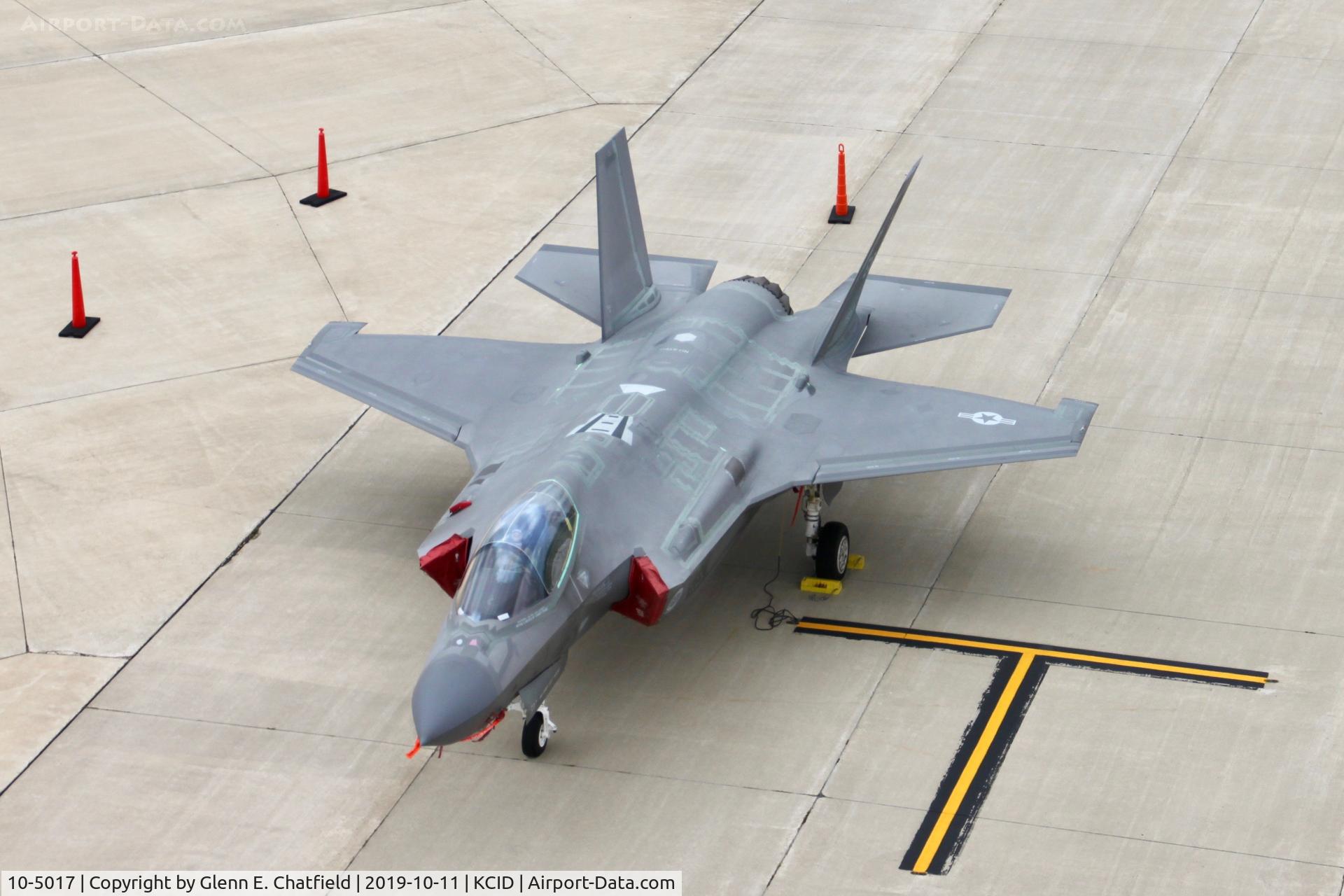 10-5017, 2013 Lockheed Martin F-35A Lightning II C/N AF-29, Photographed from the control tower