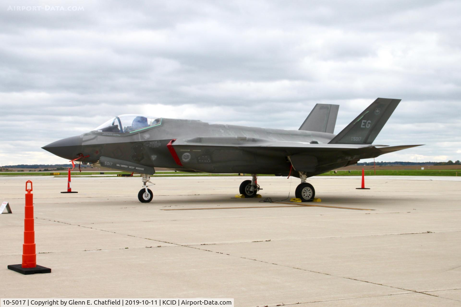 10-5017, 2013 Lockheed Martin F-35A Lightning II C/N AF-29, Photographed from the ramp in front of the control tower