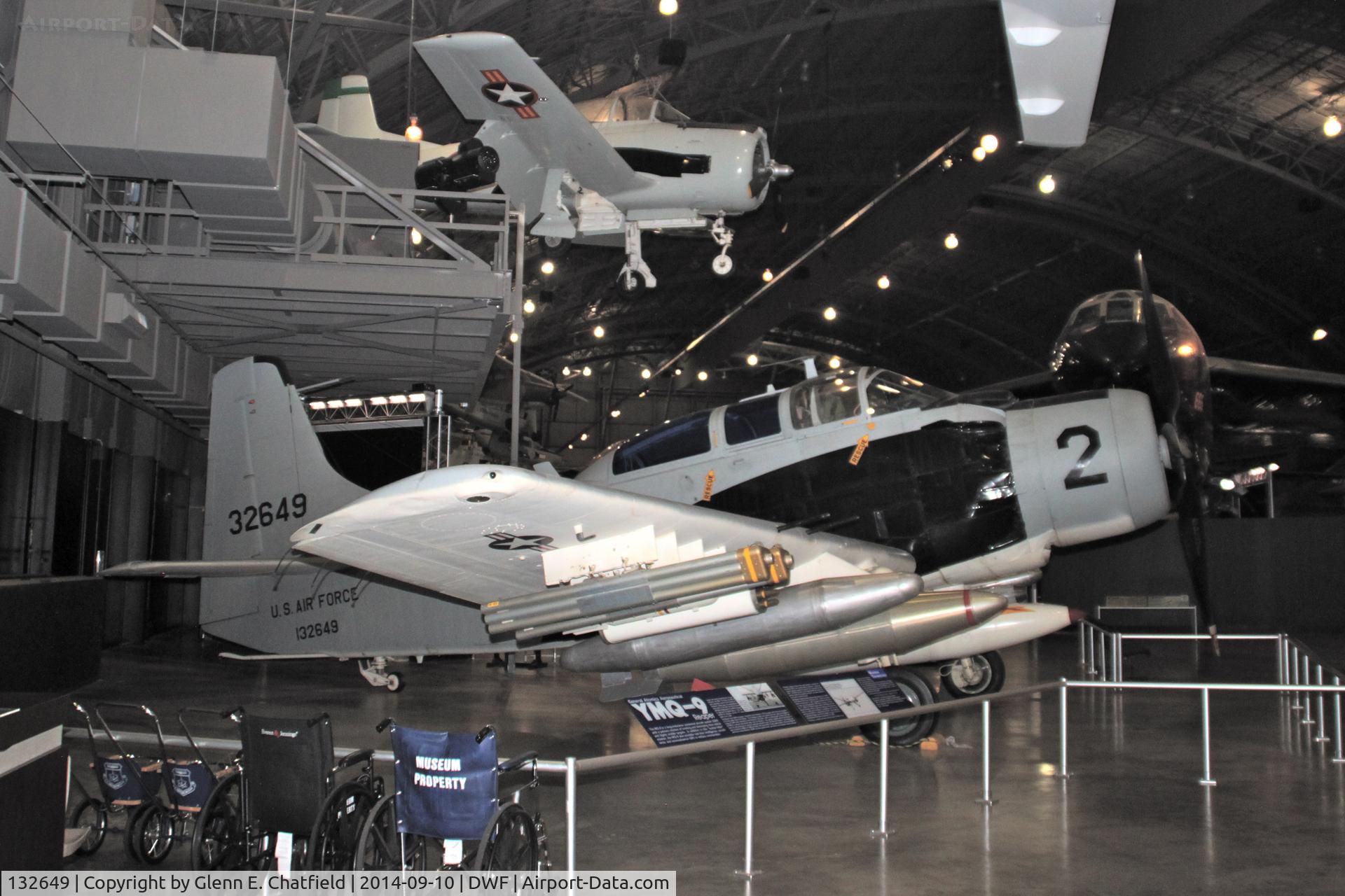132649, 1952 Douglas A-1E Skyraider C/N 9506, At the Air Force Museum