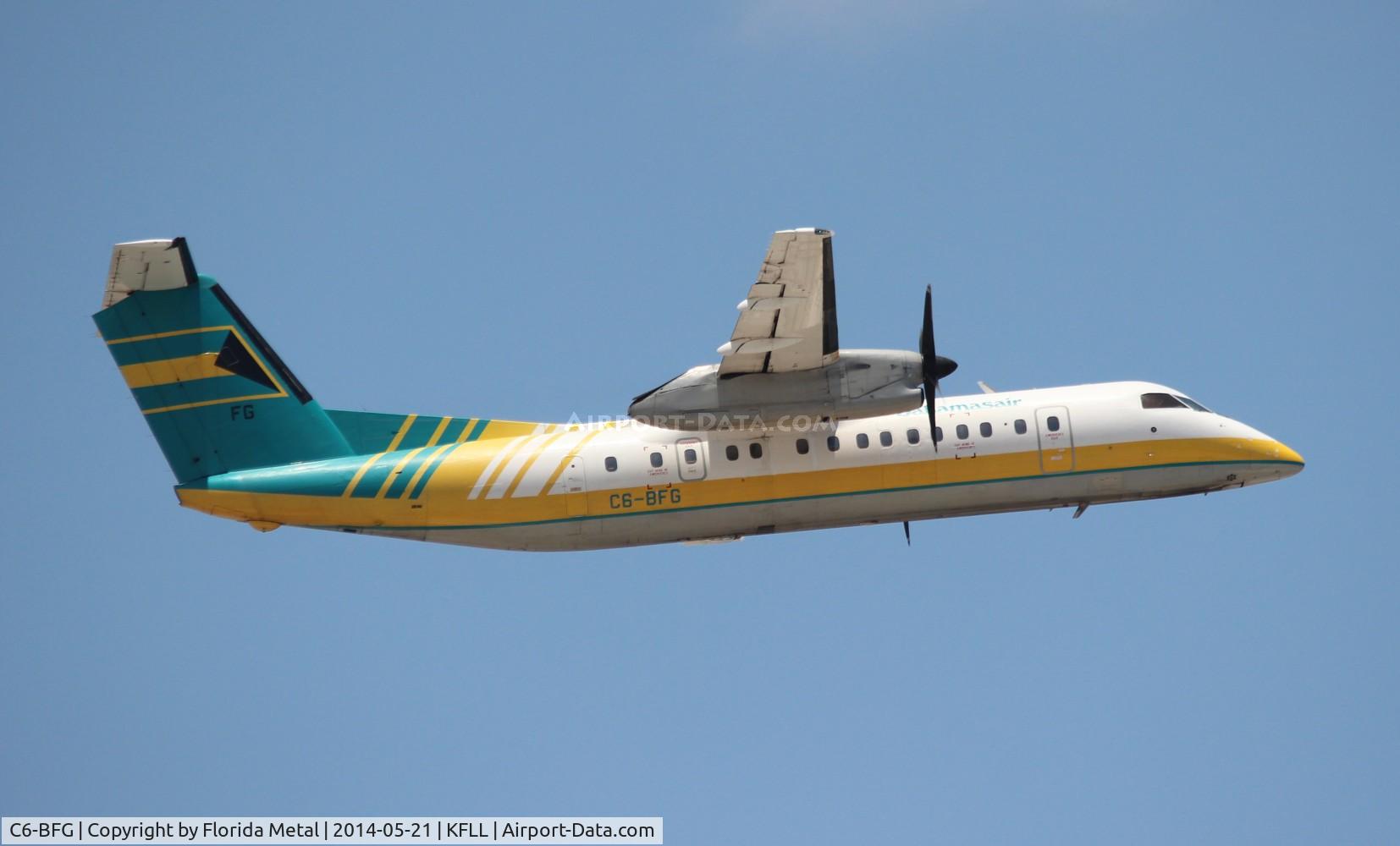 C6-BFG, 1991 De Havilland Canada DHC-8-311 Dash 8 C/N 288, BHS Dash 8 zx