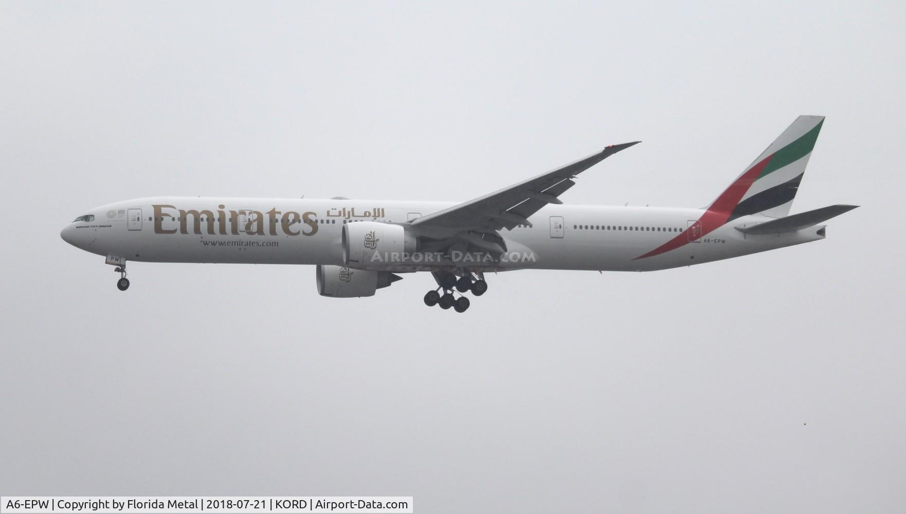 A6-EPW, 2016 Boeing 777-31H/ER C/N 42342, Emirates 777-300 zx