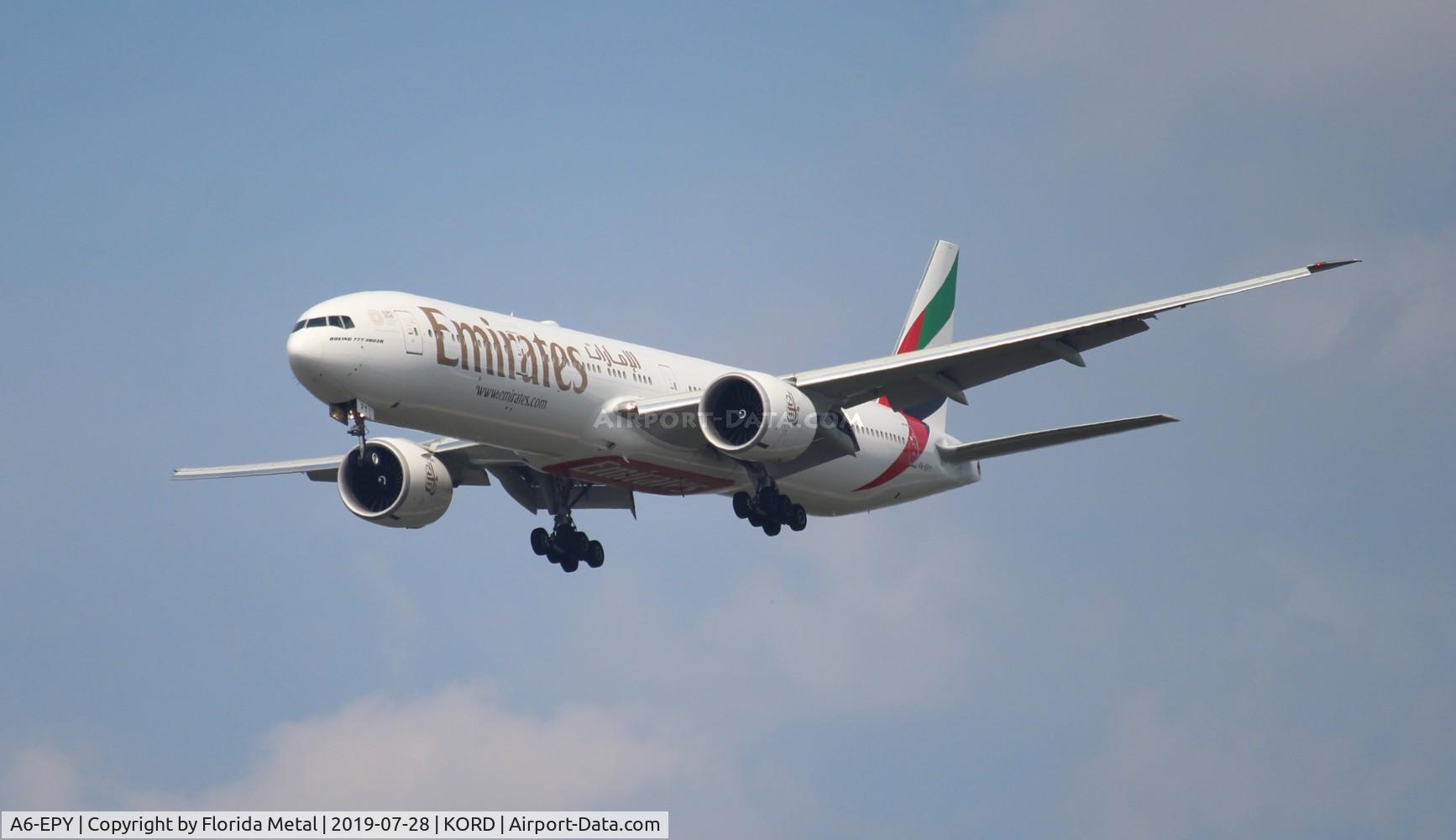 A6-EPY, 2016 Boeing 777-31H/ER C/N 42344, Emirates 777-300 zx