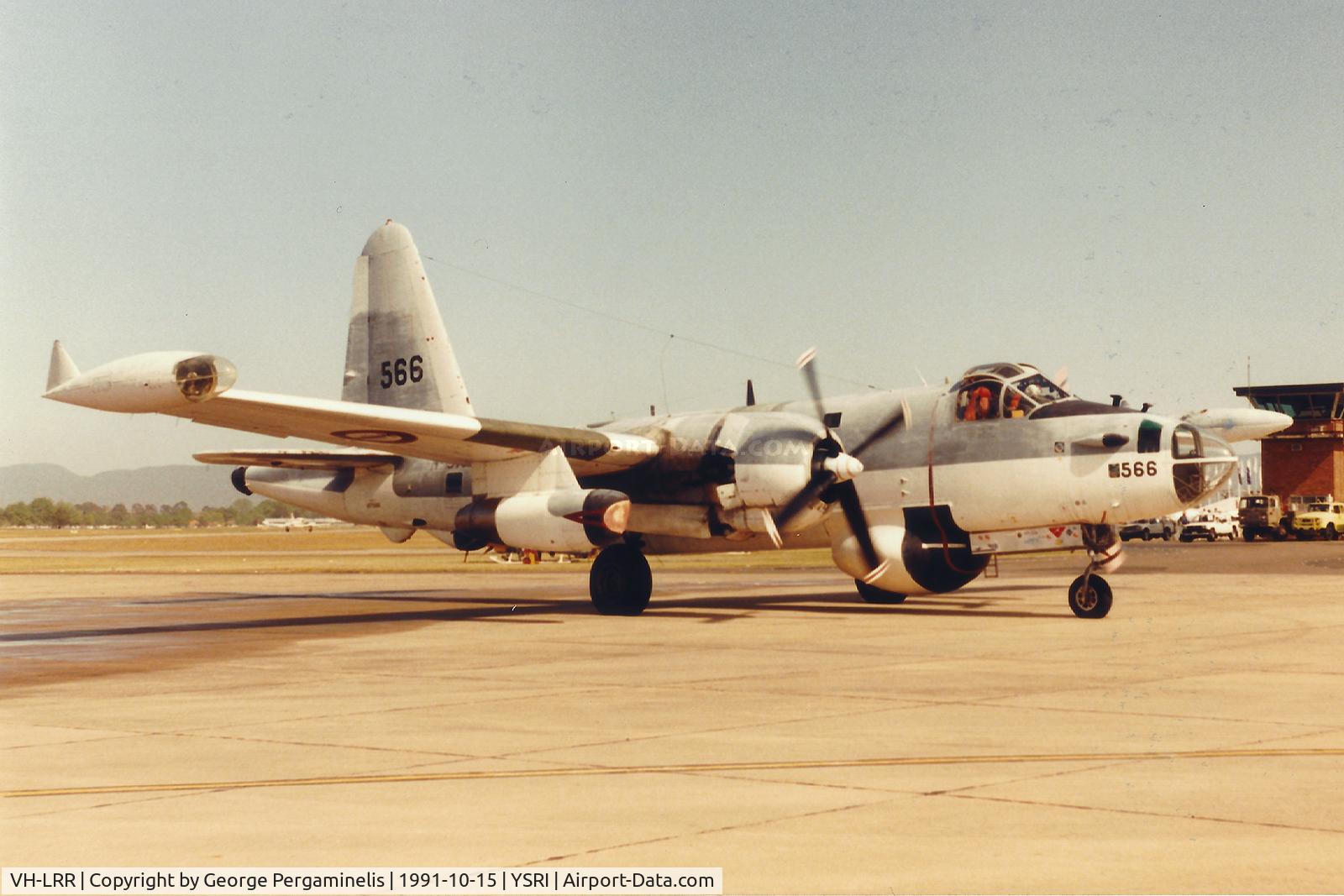 VH-LRR, 1960 Lockheed P2V-7 Neptune Neptune C/N 726-7183, Airshow.