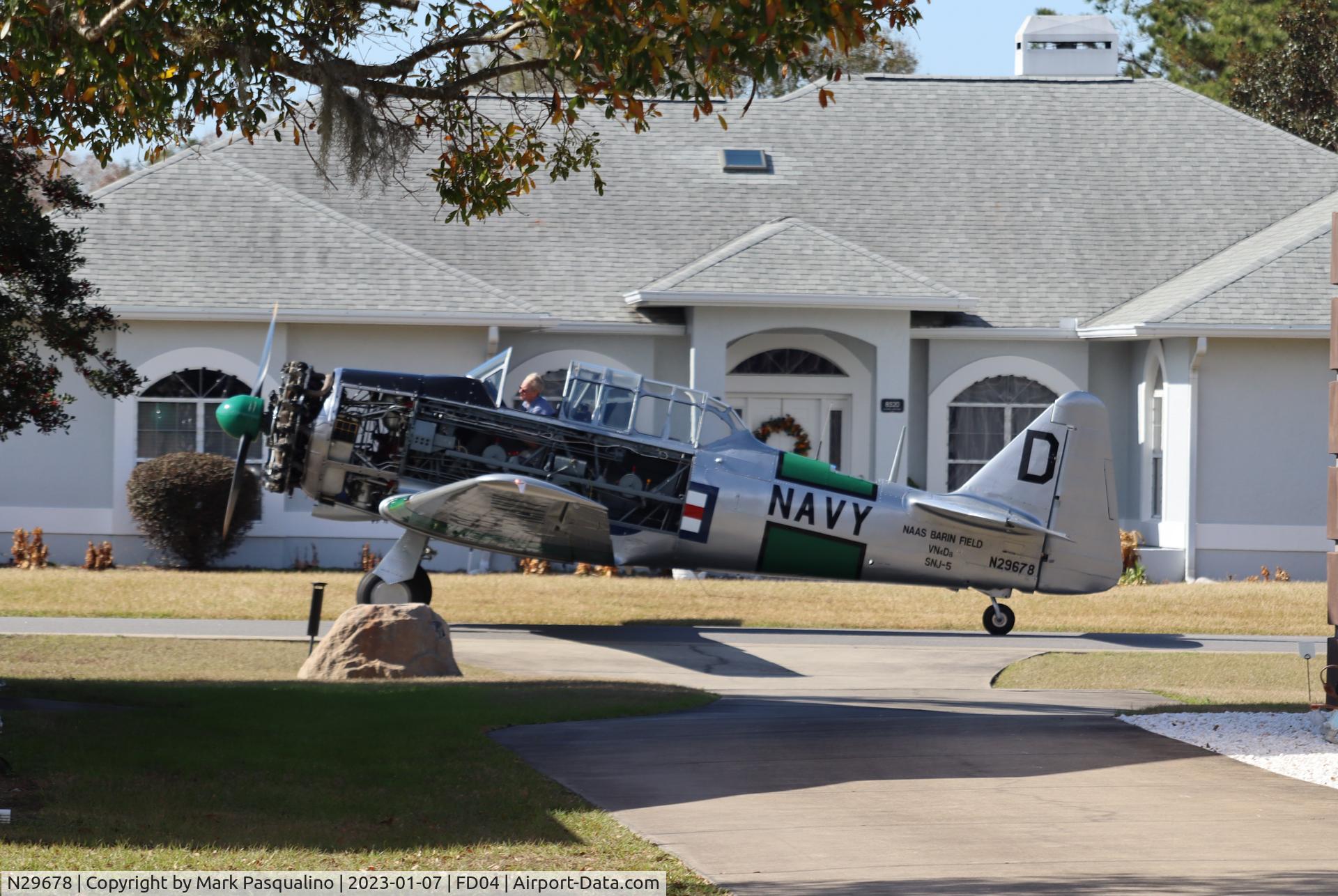 N29678, North American AT-6D C/N 51999, North American AT-6D