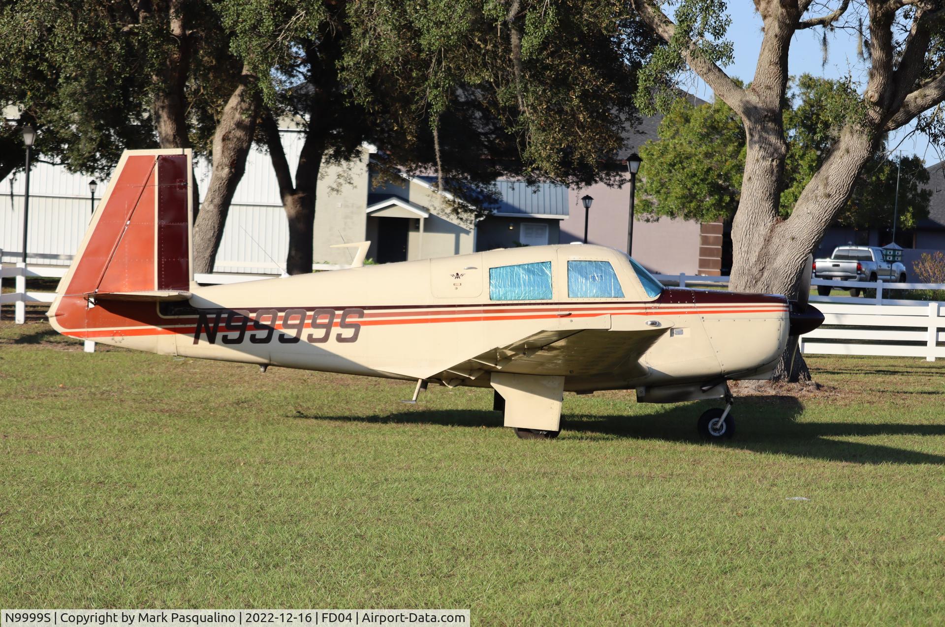 N9999S, 1968 Mooney M20C Ranger C/N 680166, Mooney M20C