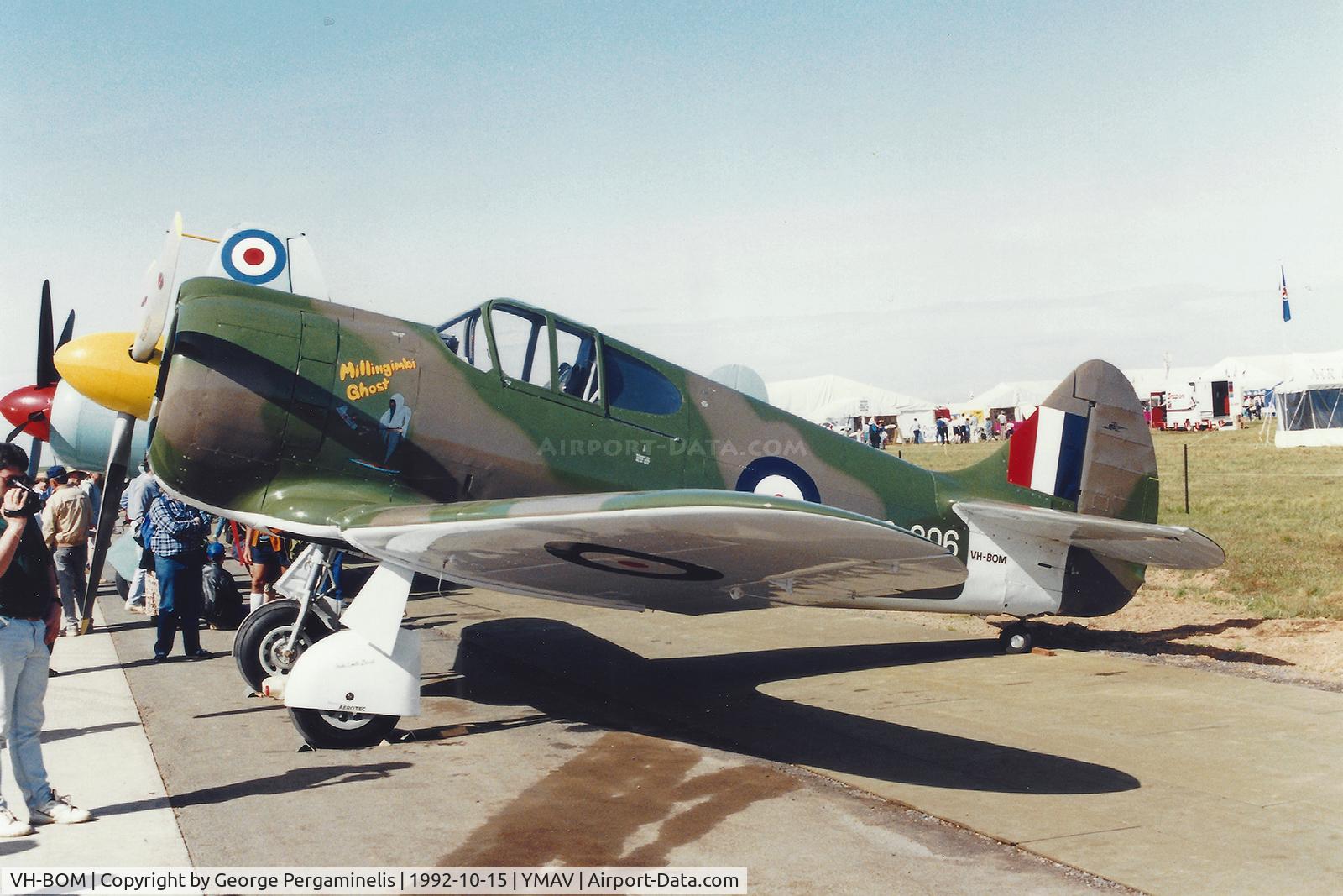 VH-BOM, 1944 Commonwealth CA-19 Boomerang C/N 1029, Airshow.