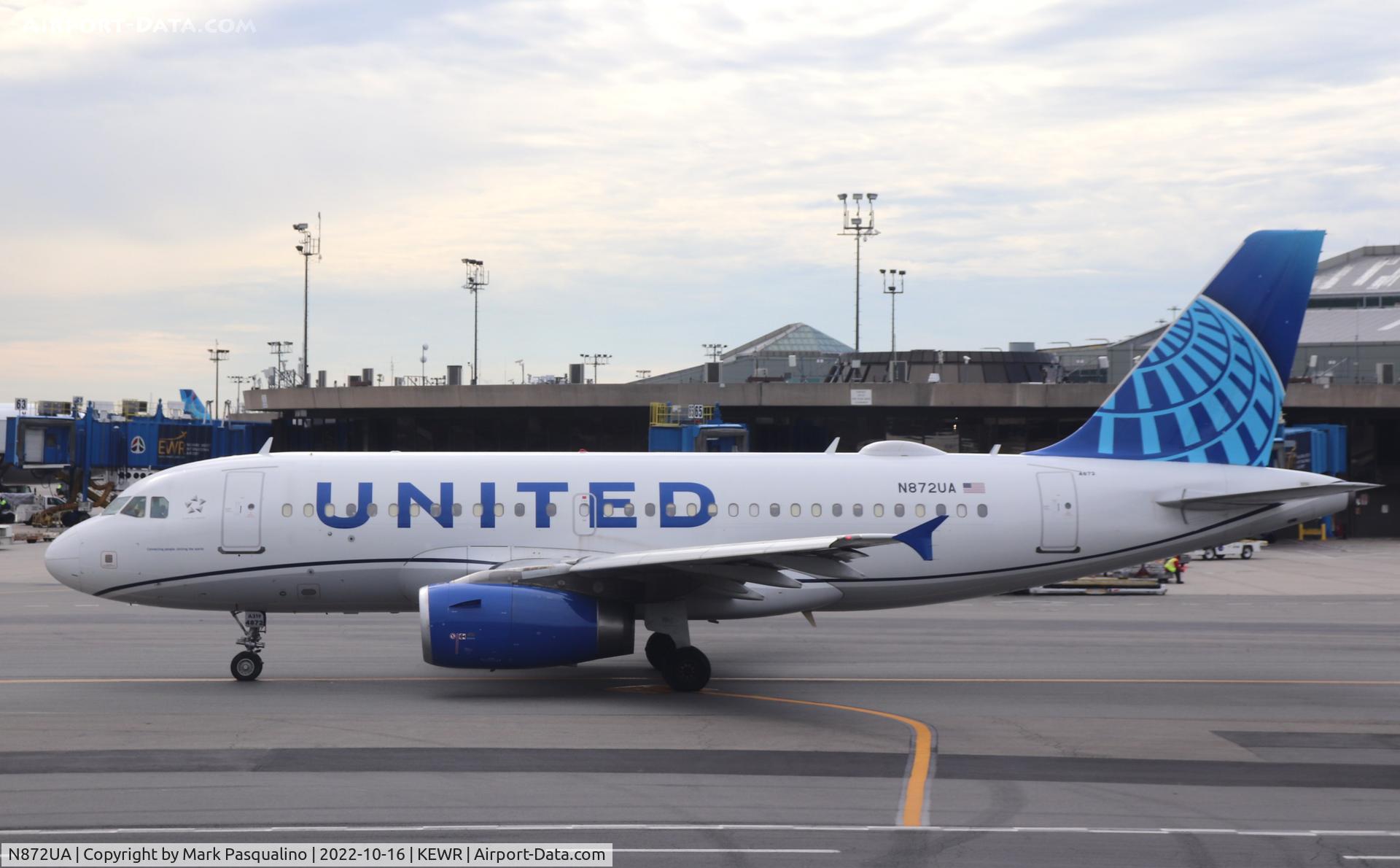 N872UA, 2003 Airbus A319-132 C/N 1986, Airbus A319-132