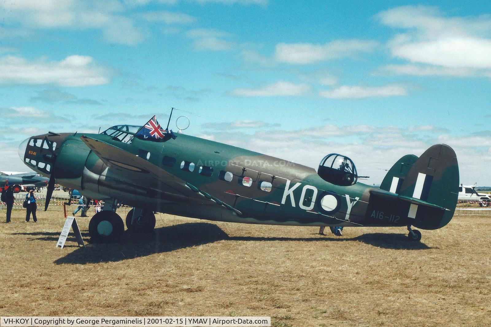 VH-KOY, 1939 Lockheed Hudson IVA C/N 6041, Airshow.