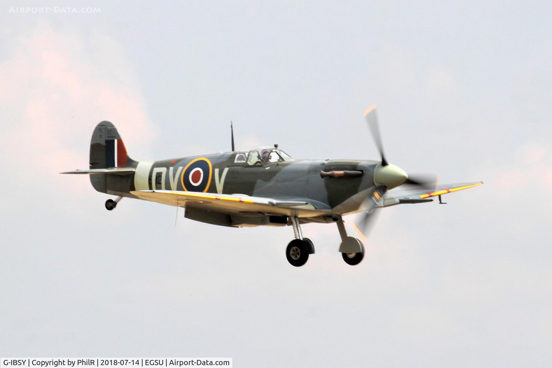 G-IBSY, 1942 Supermarine 349 Spitfire Vc C/N EE602, EE602 (G-IBSY) 1942 VS Spitfire MK Vc Flying Legends Duxford