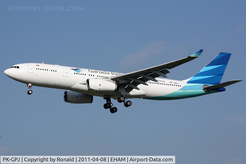 PK-GPJ, 2009 Airbus A330-243 C/N 988, at spl