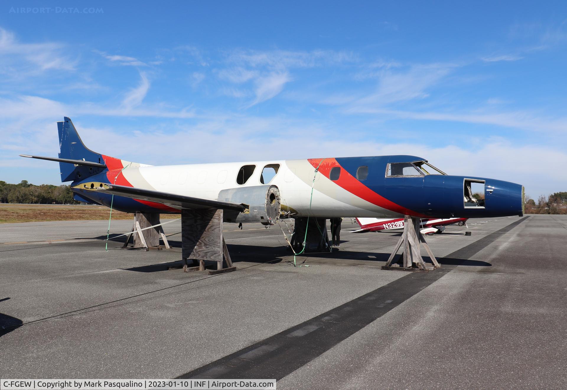 C-FGEW, 1980 Swearingen SA-226TC Merlin II C/N TC-347, Swearingen SA-226TC Merlin II