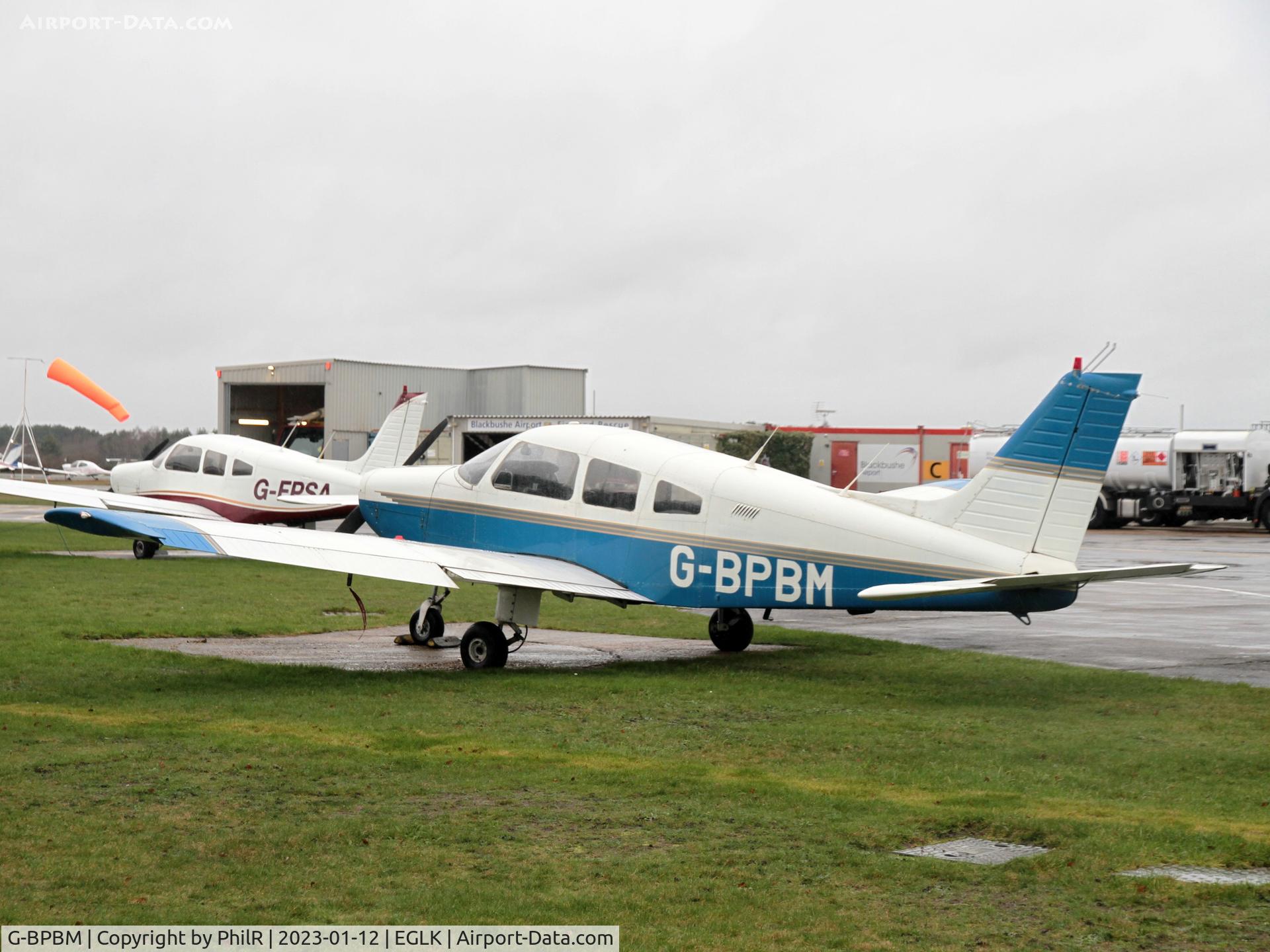 G-BPBM, 1979 Piper PA-28-161 Cherokee Warrior II C/N 28-7916272, G-BPBM 1979 Piper PA-28 Cherokee Warrior ll Blackbushe