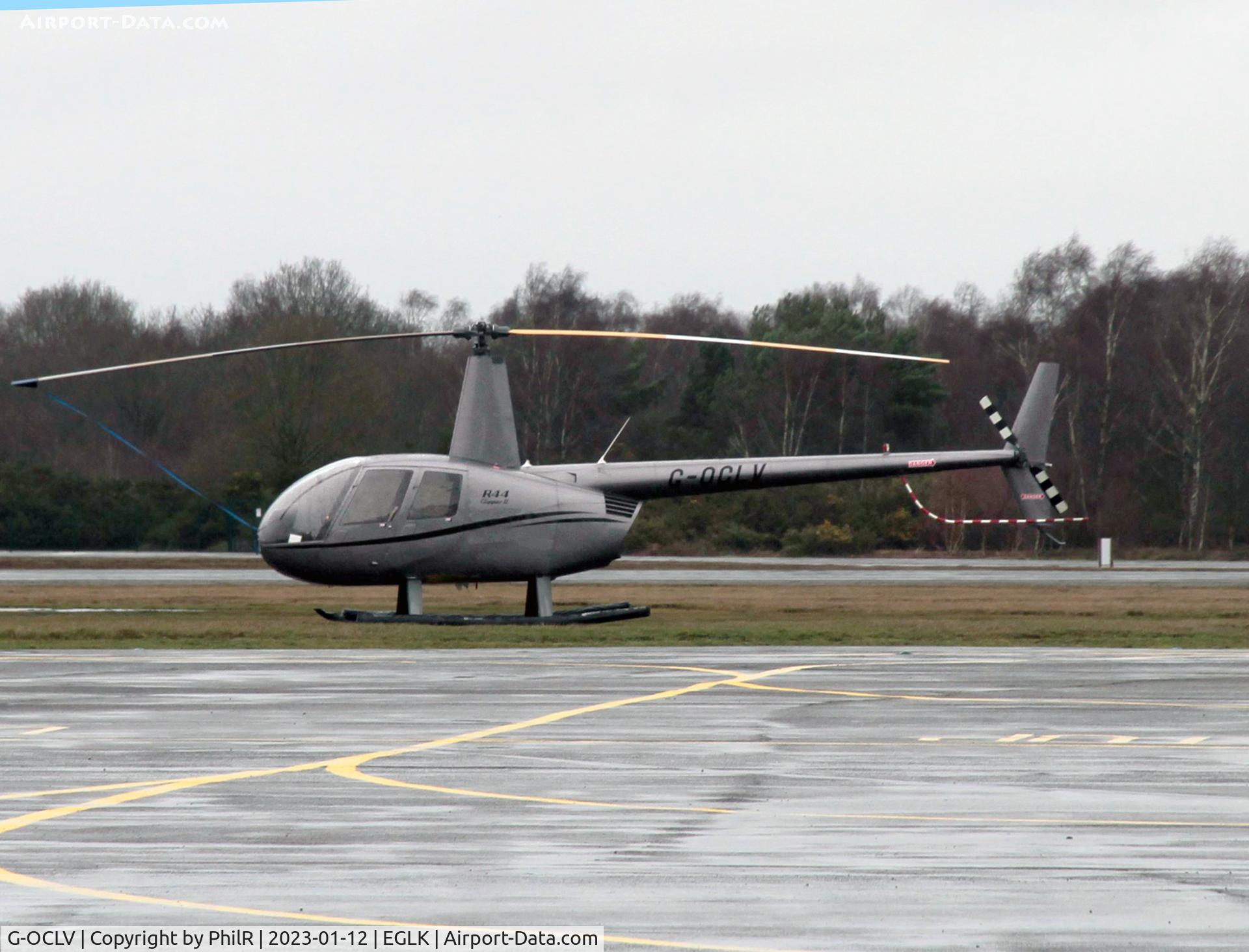 G-OCLV, 2006 Robinson R44 Clipper II C/N 10498, G-OCLV 2006 Robinson R44 Clipper ll Blackbushe