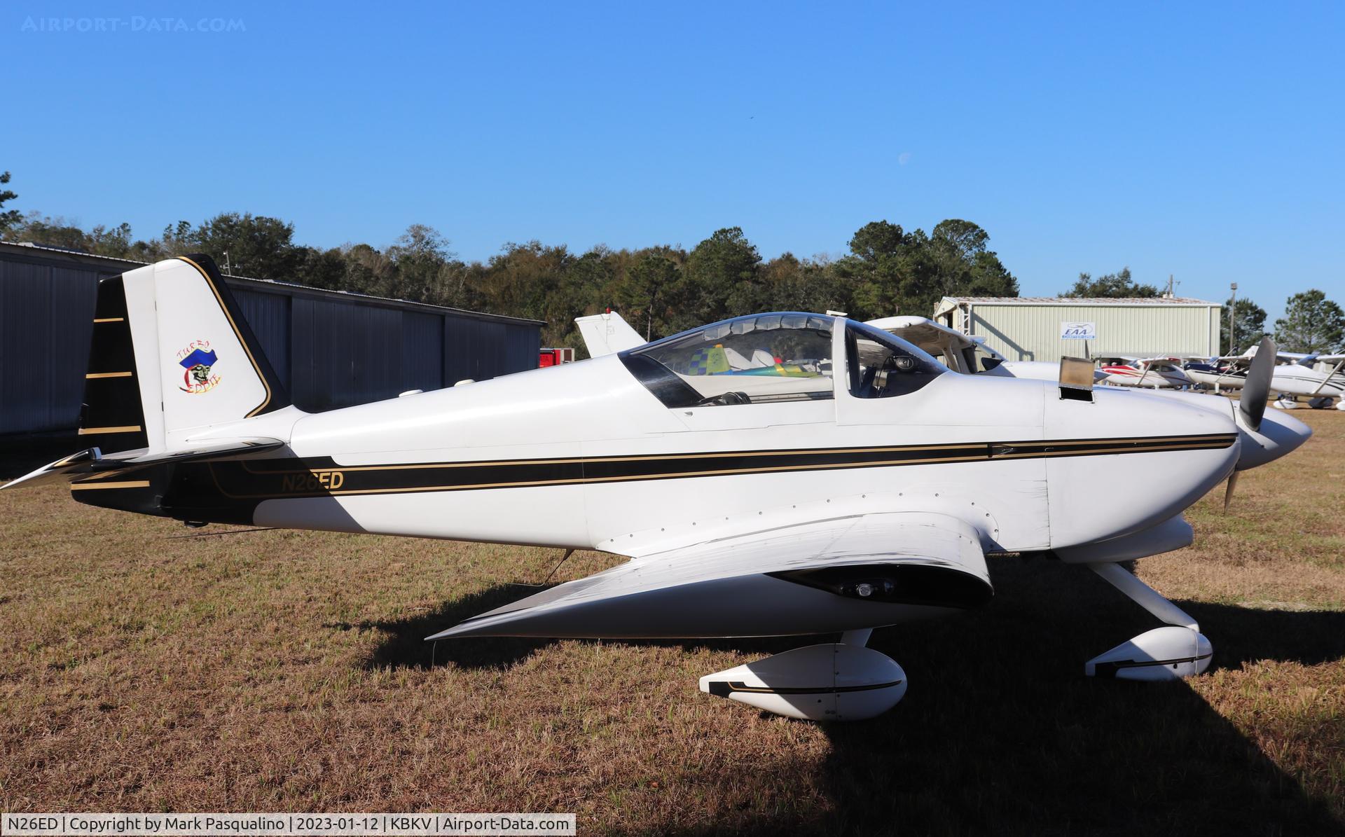 N26ED, 1999 Van's RV-6A C/N 24840, Vans RV-6A