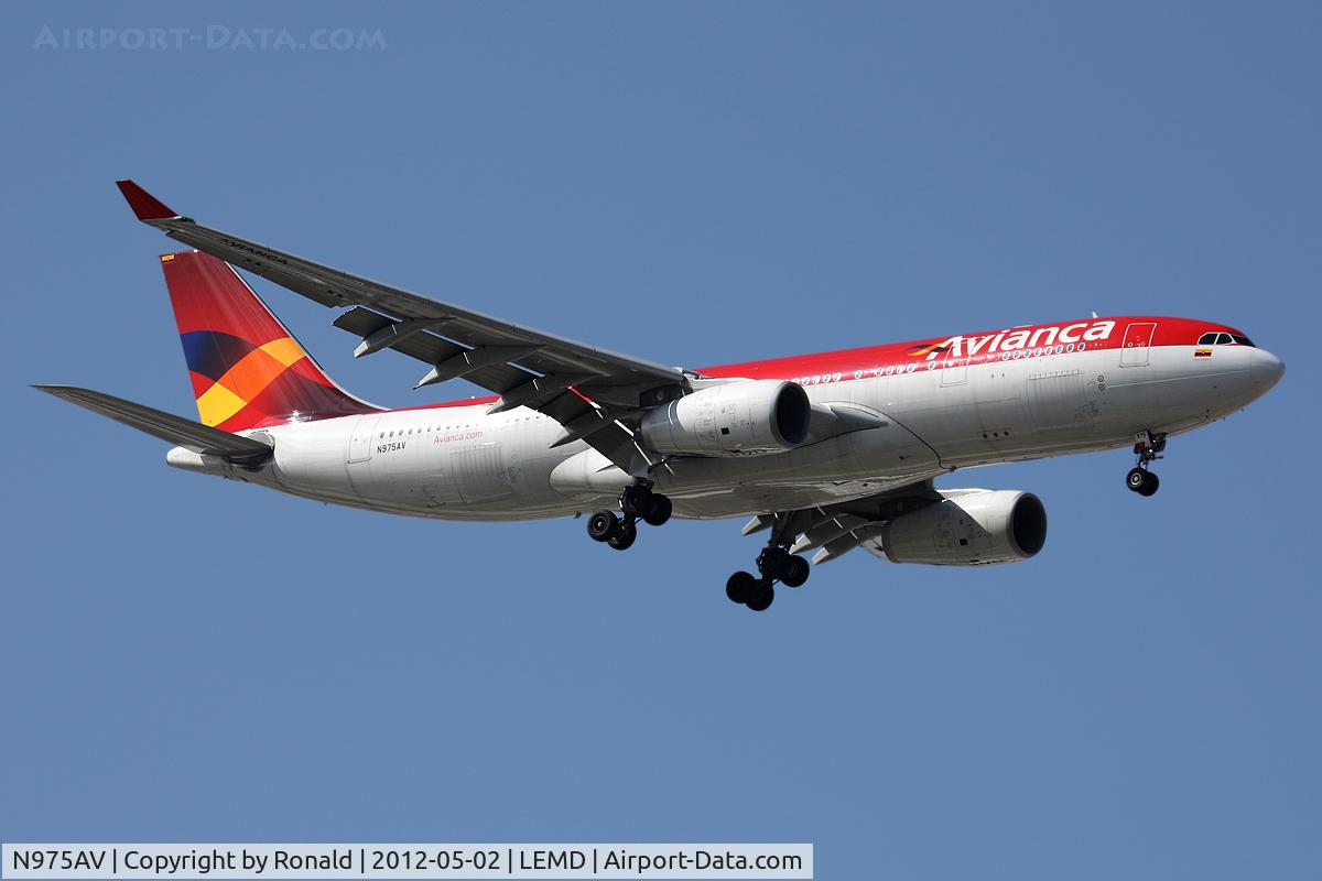 N975AV, 2011 Airbus A330-243 C/N 1224, at mad