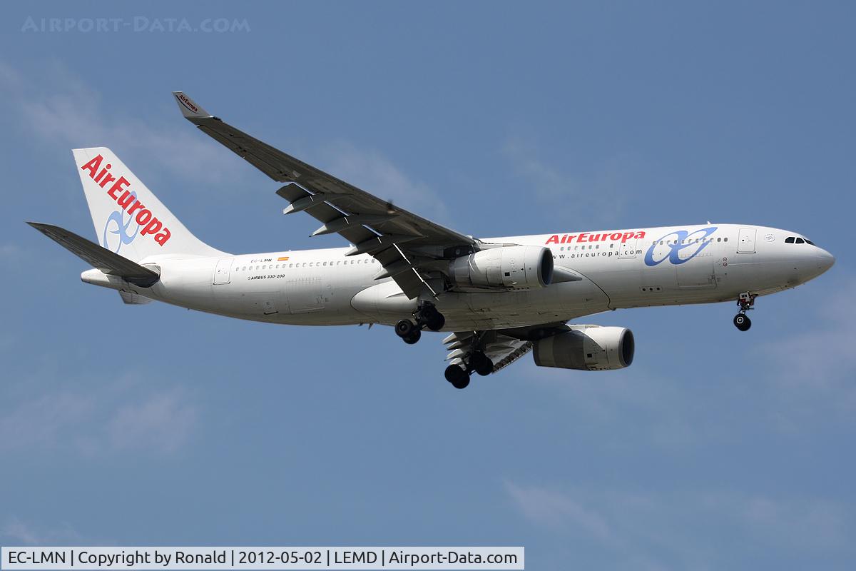 EC-LMN, 2004 Airbus A330-243 C/N 597, at mad