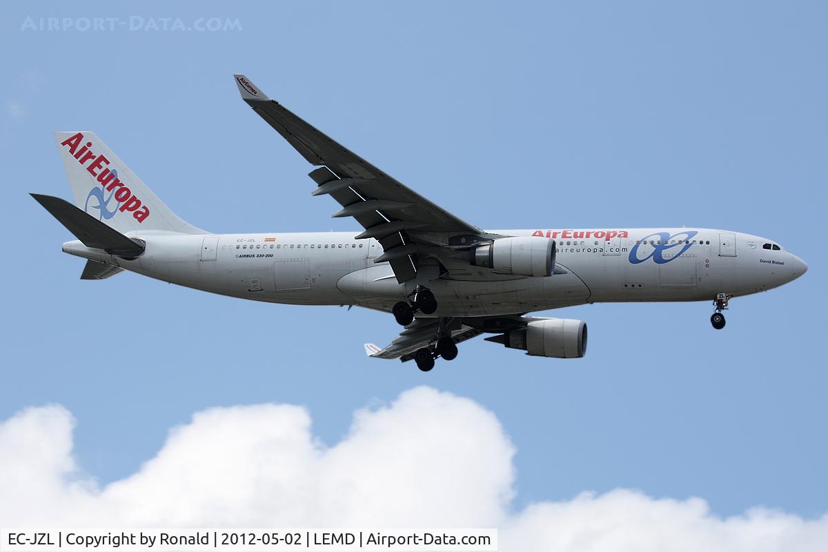 EC-JZL, 2007 Airbus A330-202 C/N 814, at mad