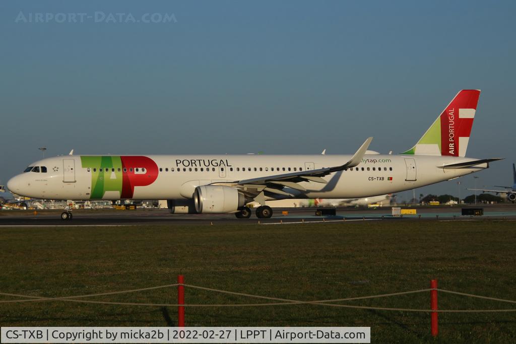 CS-TXB, 2019 Airbus A321-251N C/N 8666, Taxiing