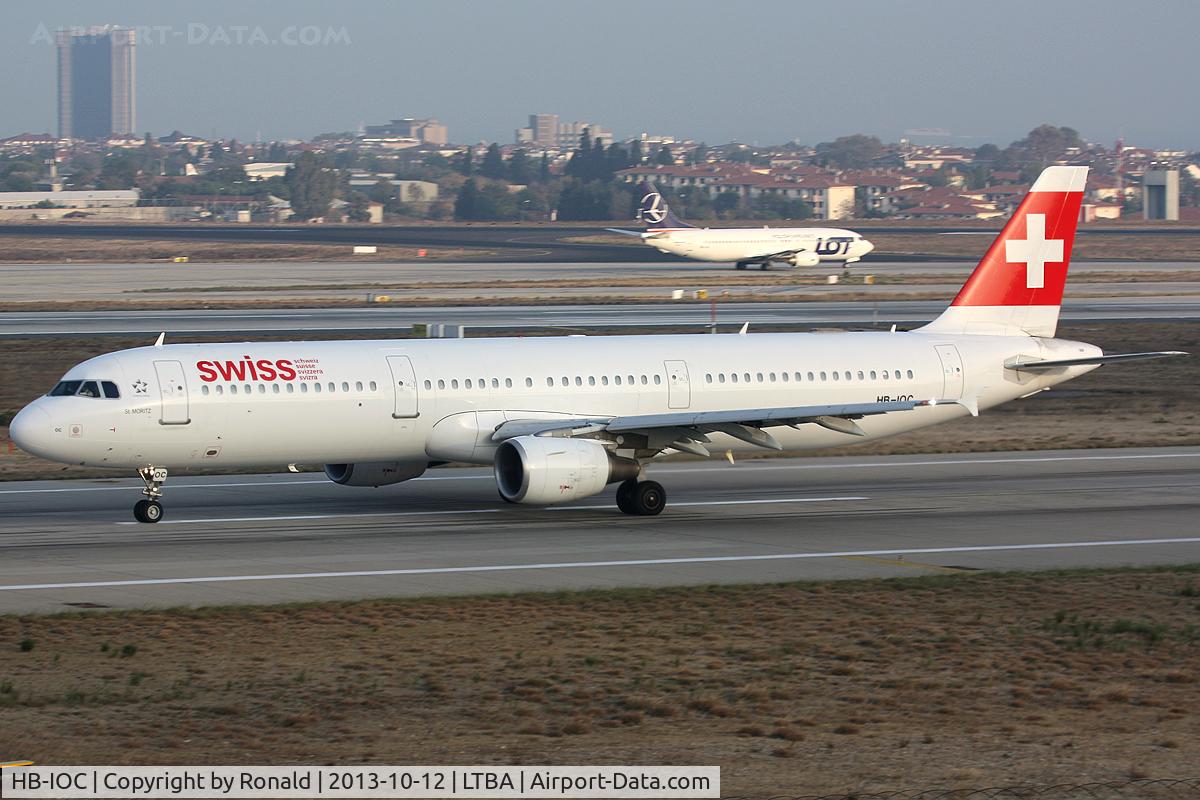 HB-IOC, 1995 Airbus A321-111 C/N 520, at ist