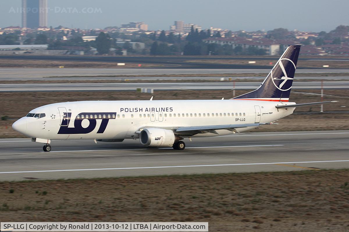 SP-LLG, 1997 Boeing 737-45D C/N 28753, at ist