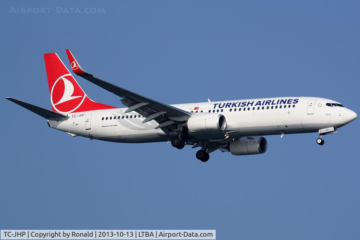 TC-JHP, 2012 Boeing 737-8F2 C/N 42000, at ist