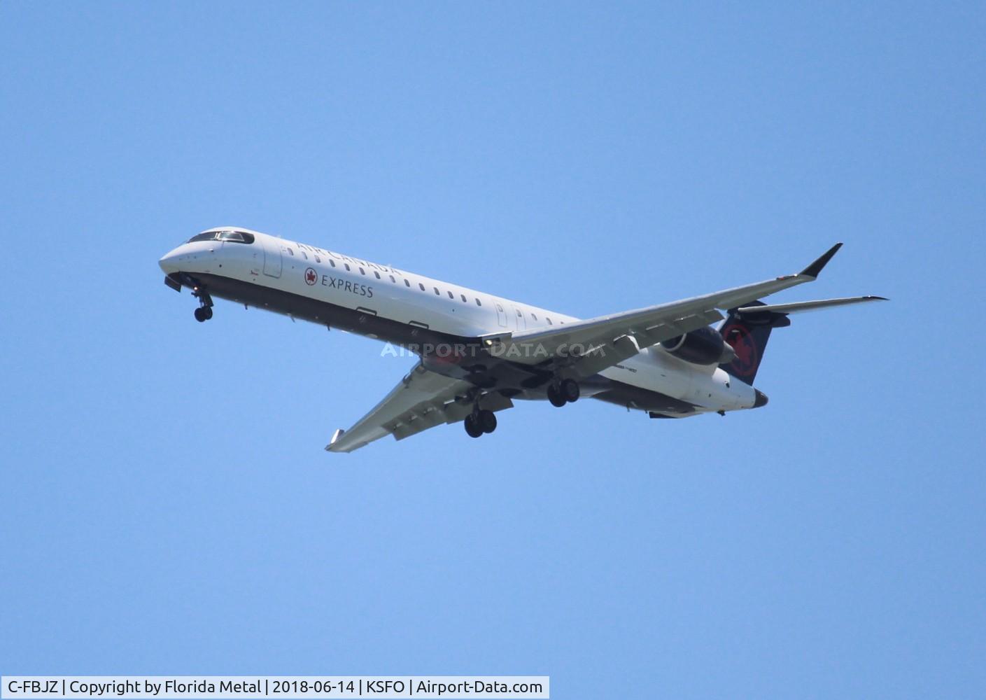 C-FBJZ, 2005 Canadair CRJ-705ER (CL-600-2D15) Regional Jet C/N 15037, Air Canada Express CRJ-900 zx