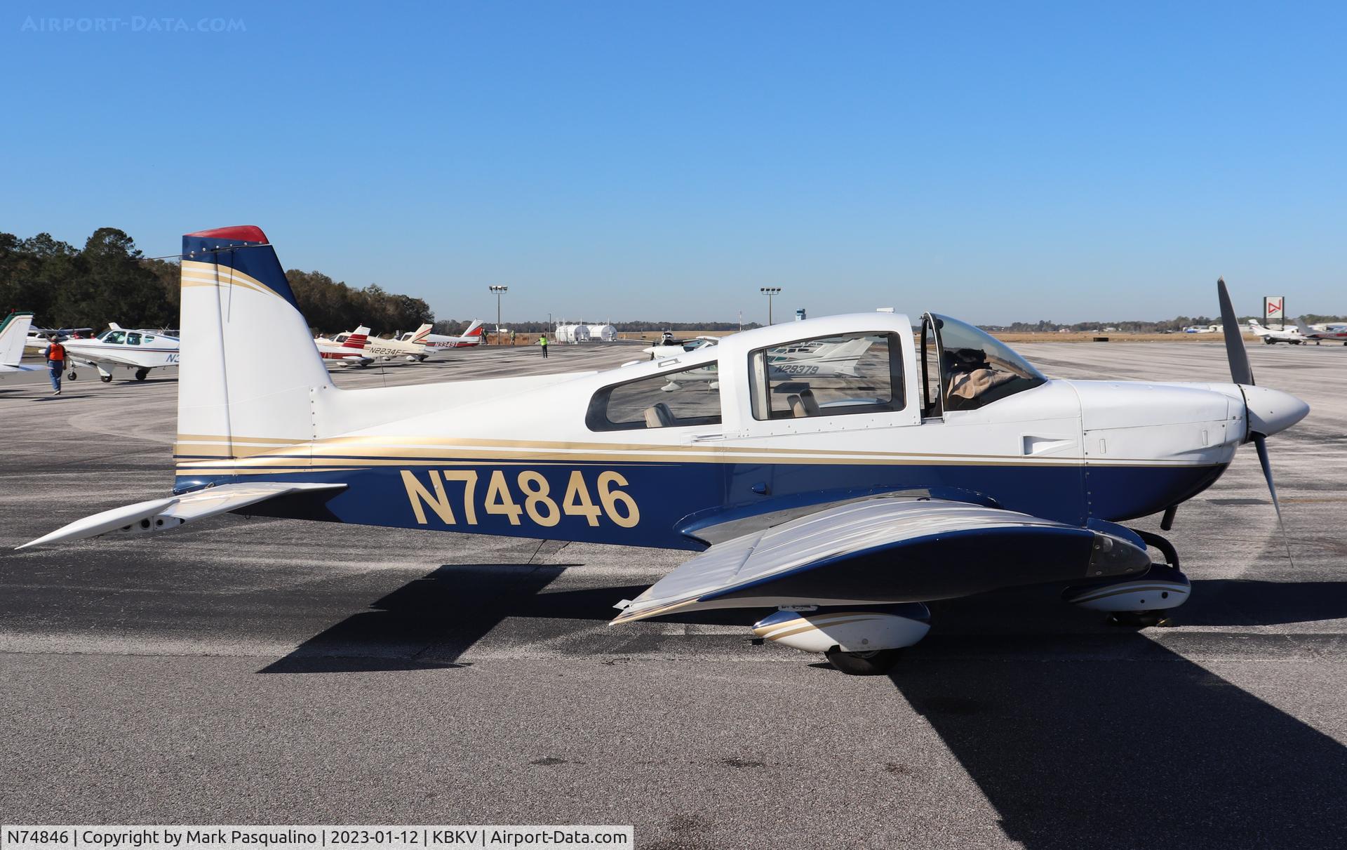 N74846, 1976 Grumman American AA-5B Tiger C/N AA5B0376, Grumman American AA-5B