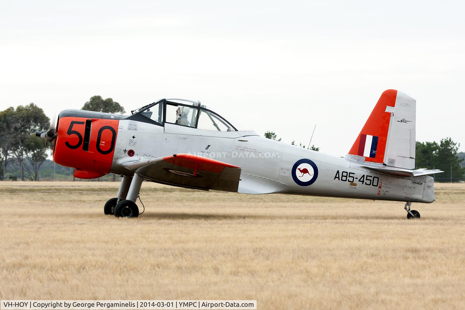 VH-HOY, 1957 Commonwealth CA-25 Winjeel C/N CA25-50, Airshow.