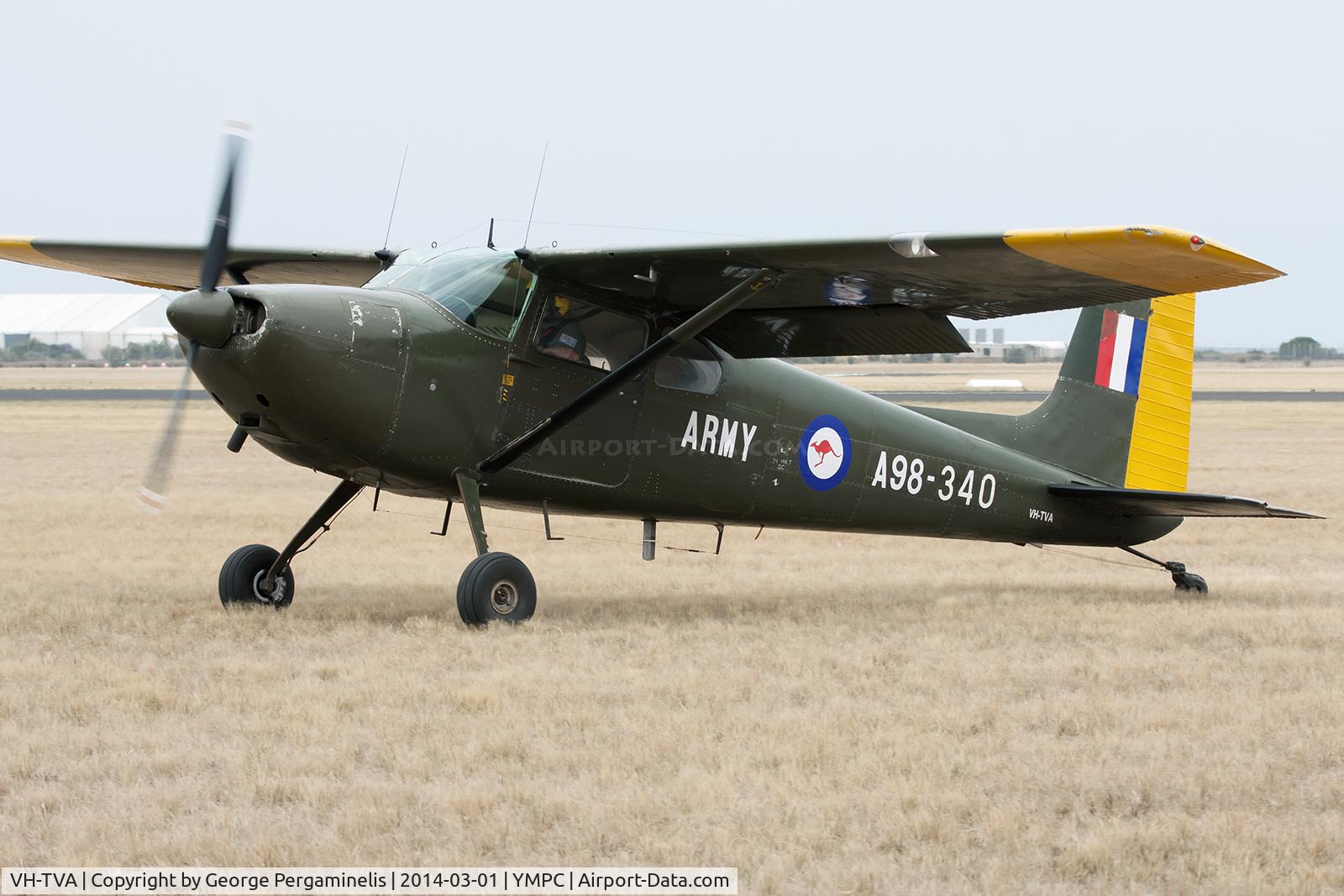 VH-TVA, 1958 Cessna 180A C/N 50340, Airshow.